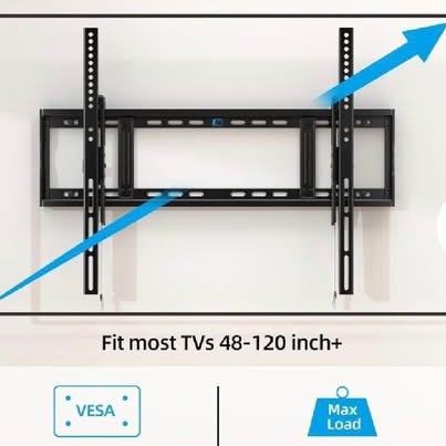 HOME VISION TILT TV WALL MOUNT 48-120" 200LB
