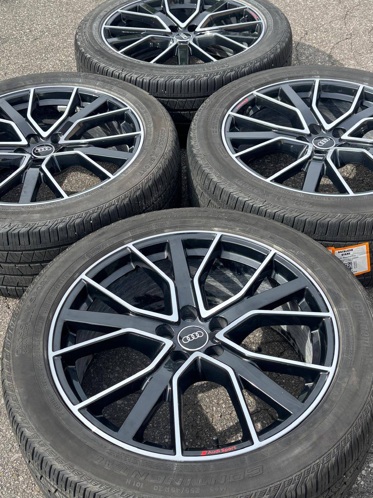 OEM 20"Audi SQ5/Q5/Q3/Q4/Tiguan(5x112)+255/45/R20 Continental AS - photo 3