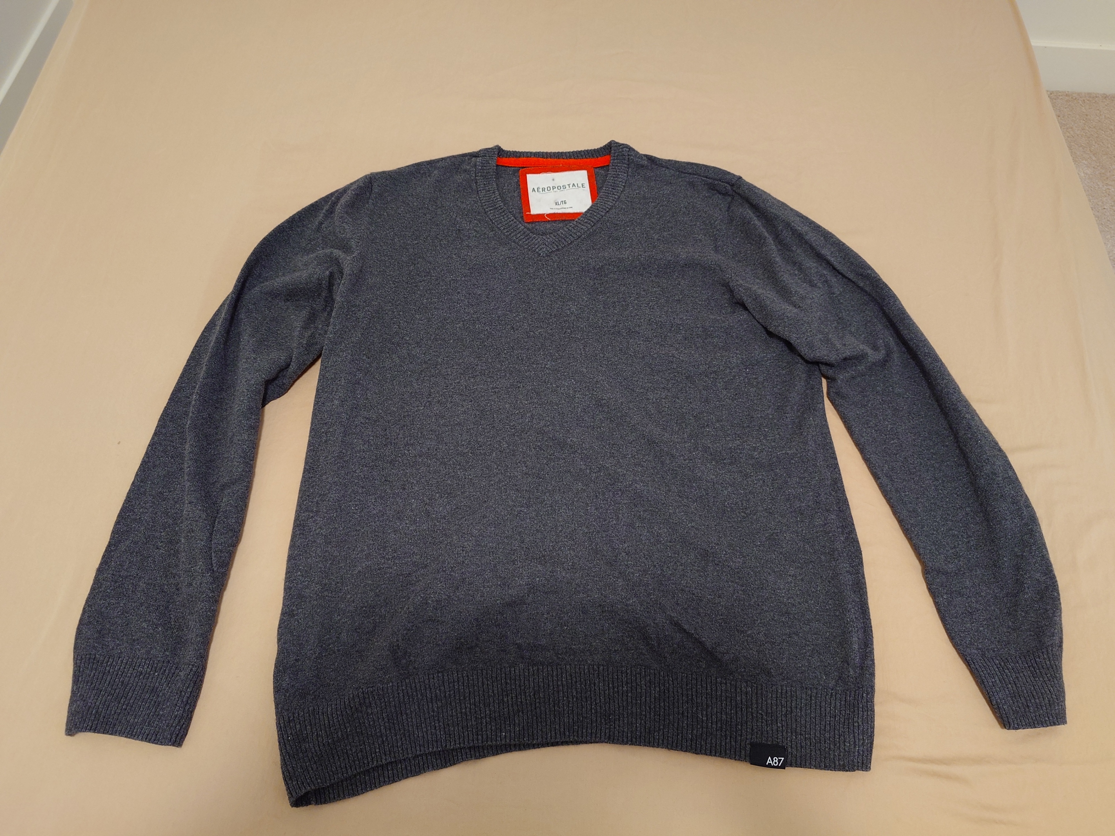 Sweater Men's XL Grey