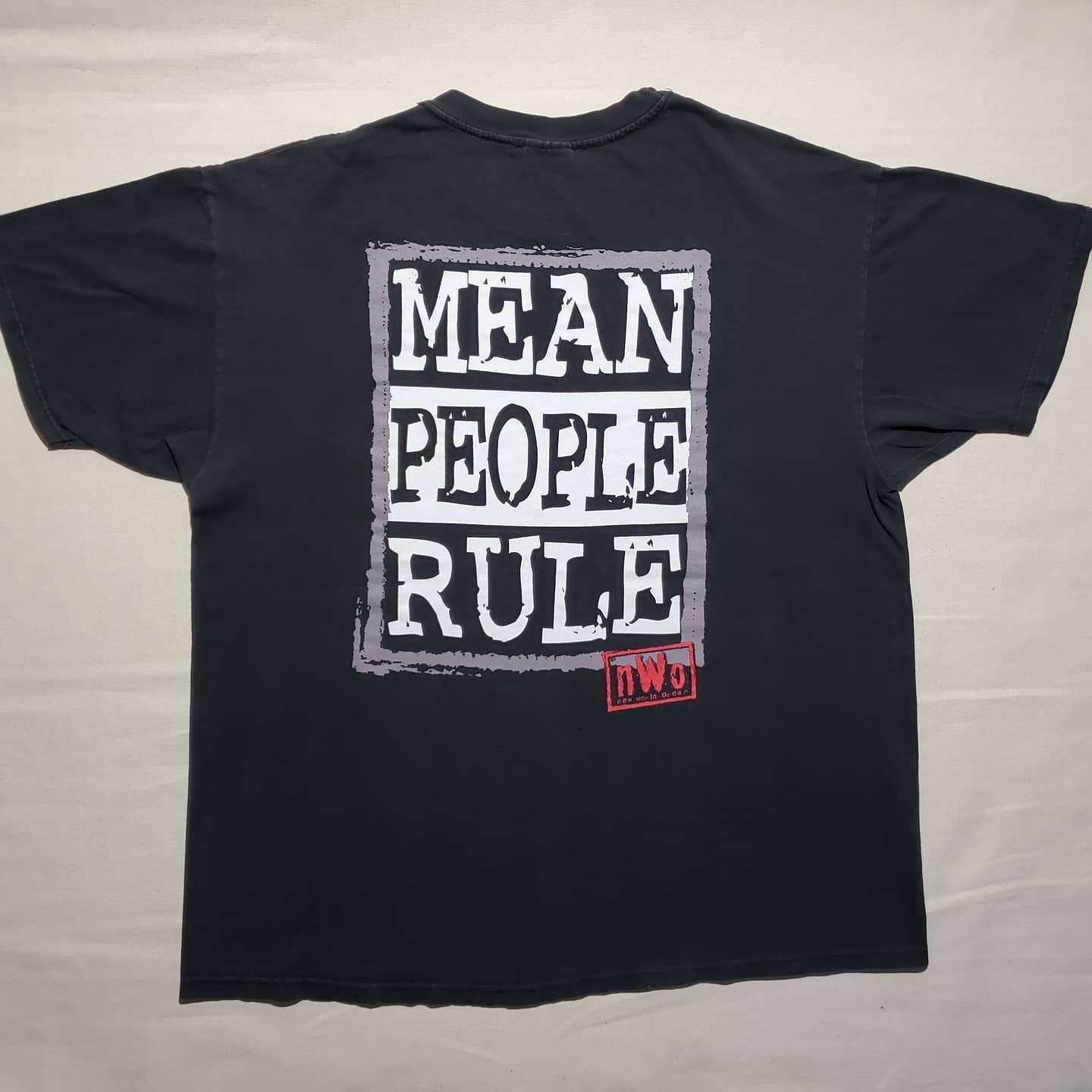 1998 WCW NWO "Mean People Rule" T-Shirt - photo 2