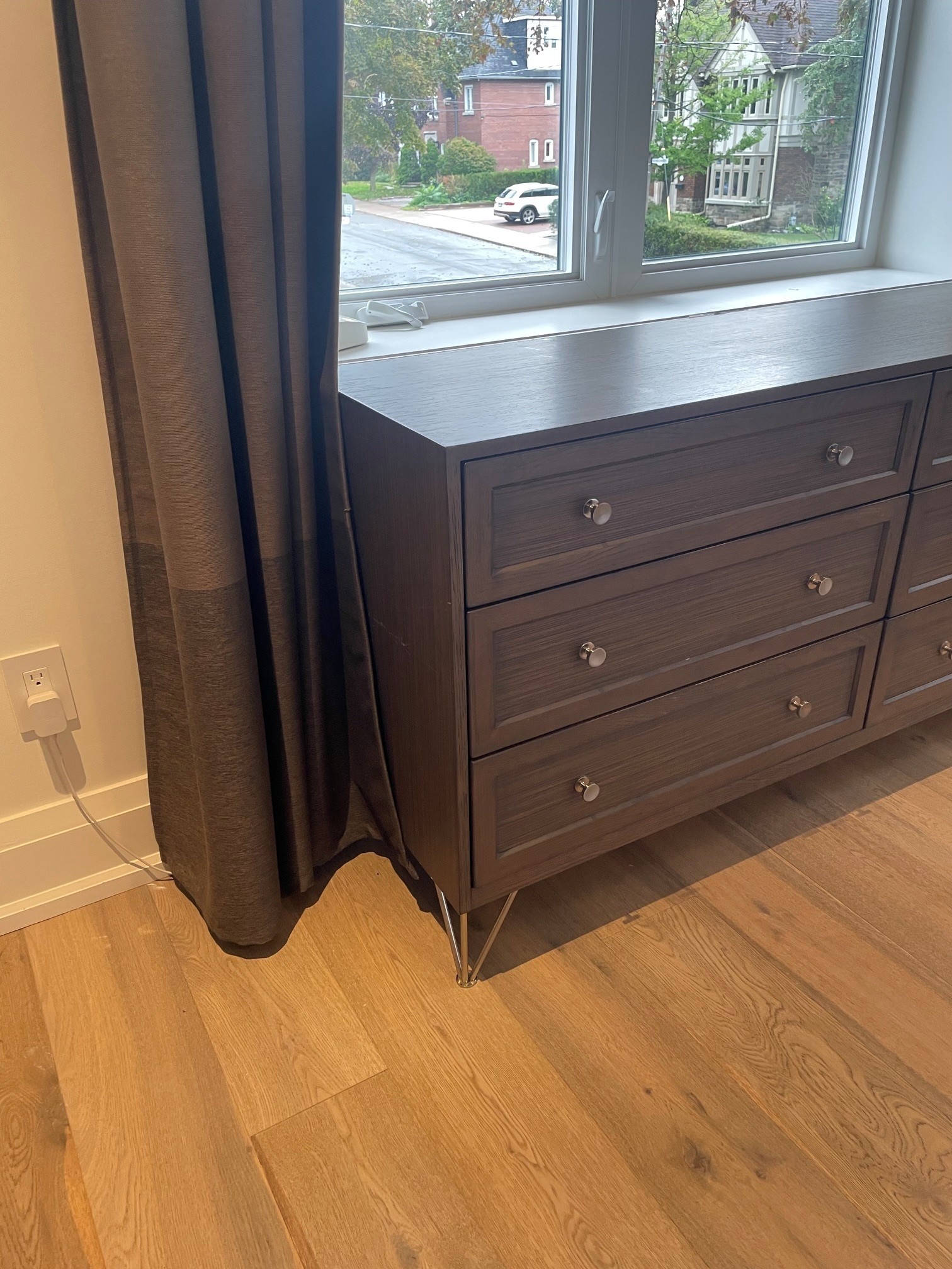 6-Drawer Dresser with Metal Legs - photo 2