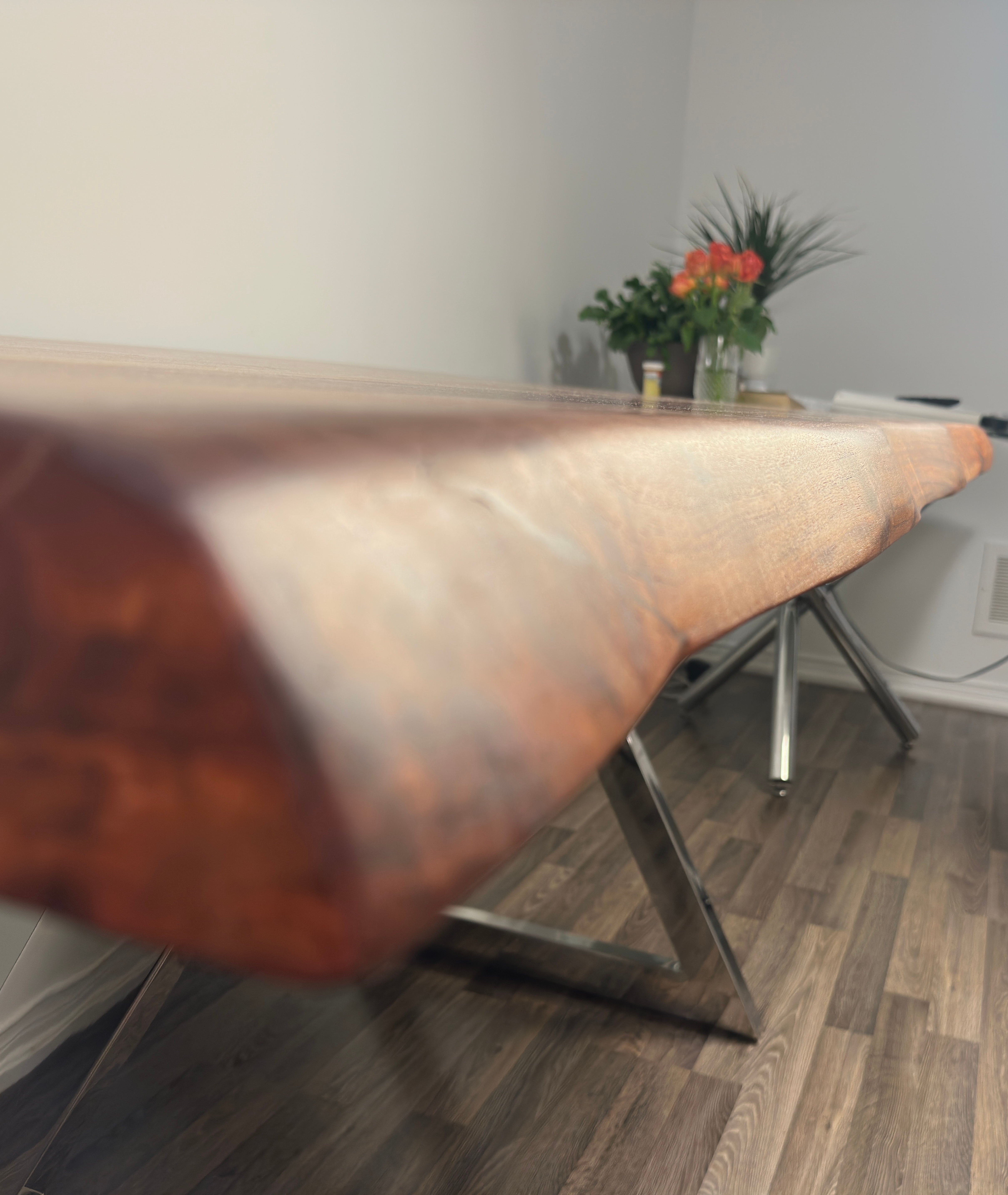 Live Edge Acacia Handmade Dining Table - photo 4