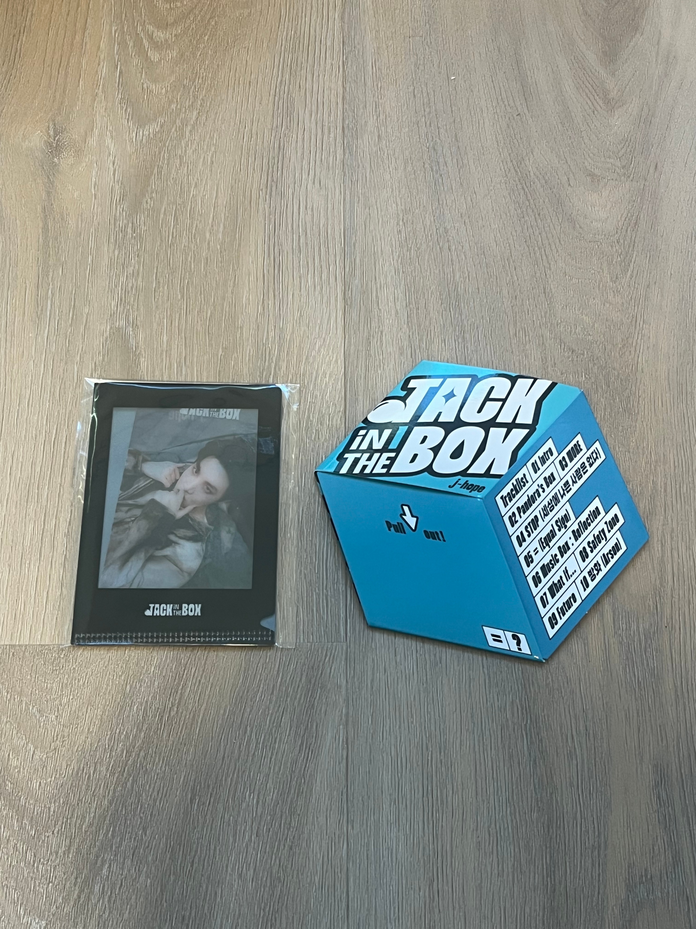 J-hope Jack In The Box Blue Weverse Album + Hope Pot Extras