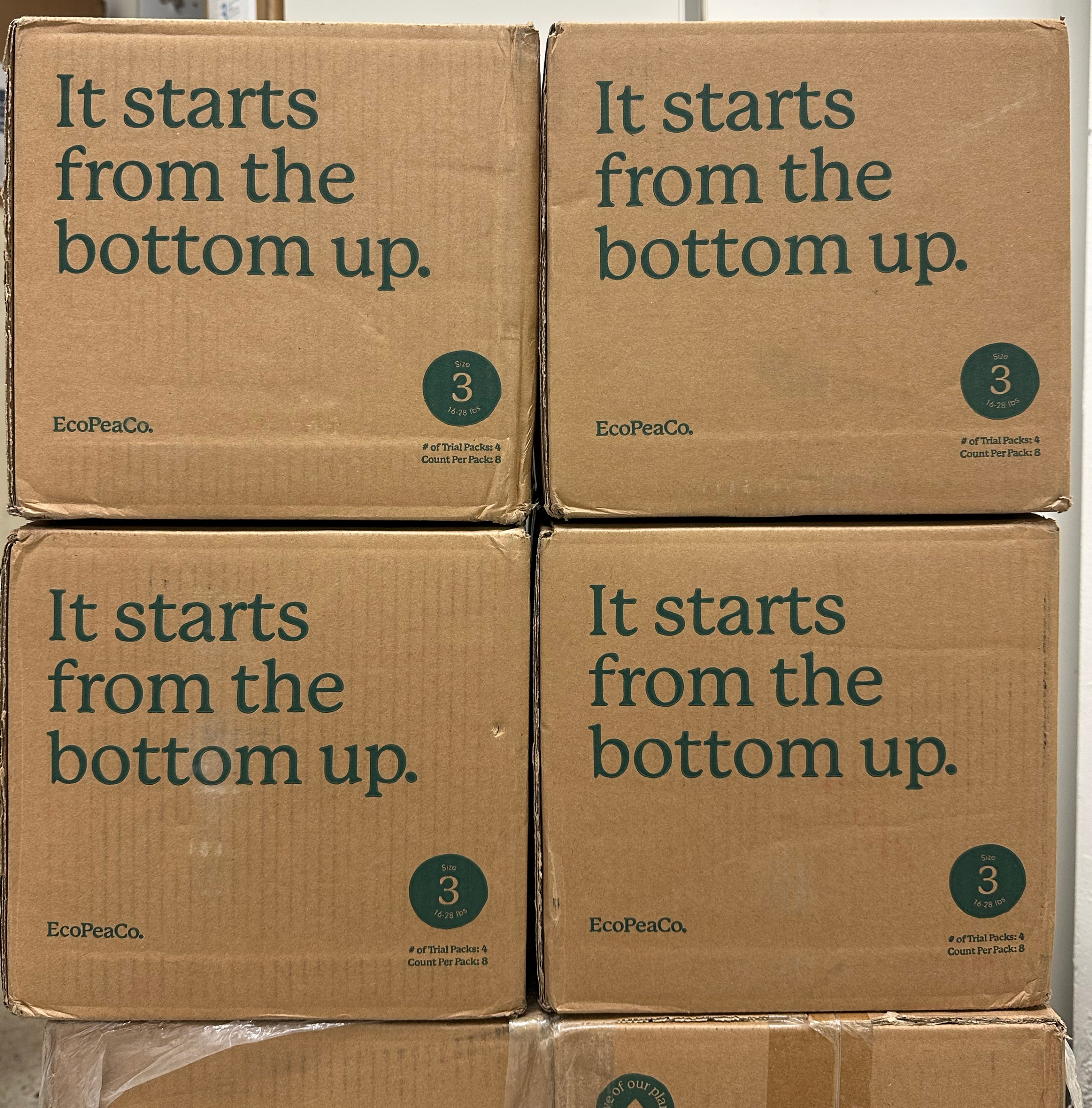 Ecopea Bamboo Diapers - Size 3 - 150 Diapers - photo 2