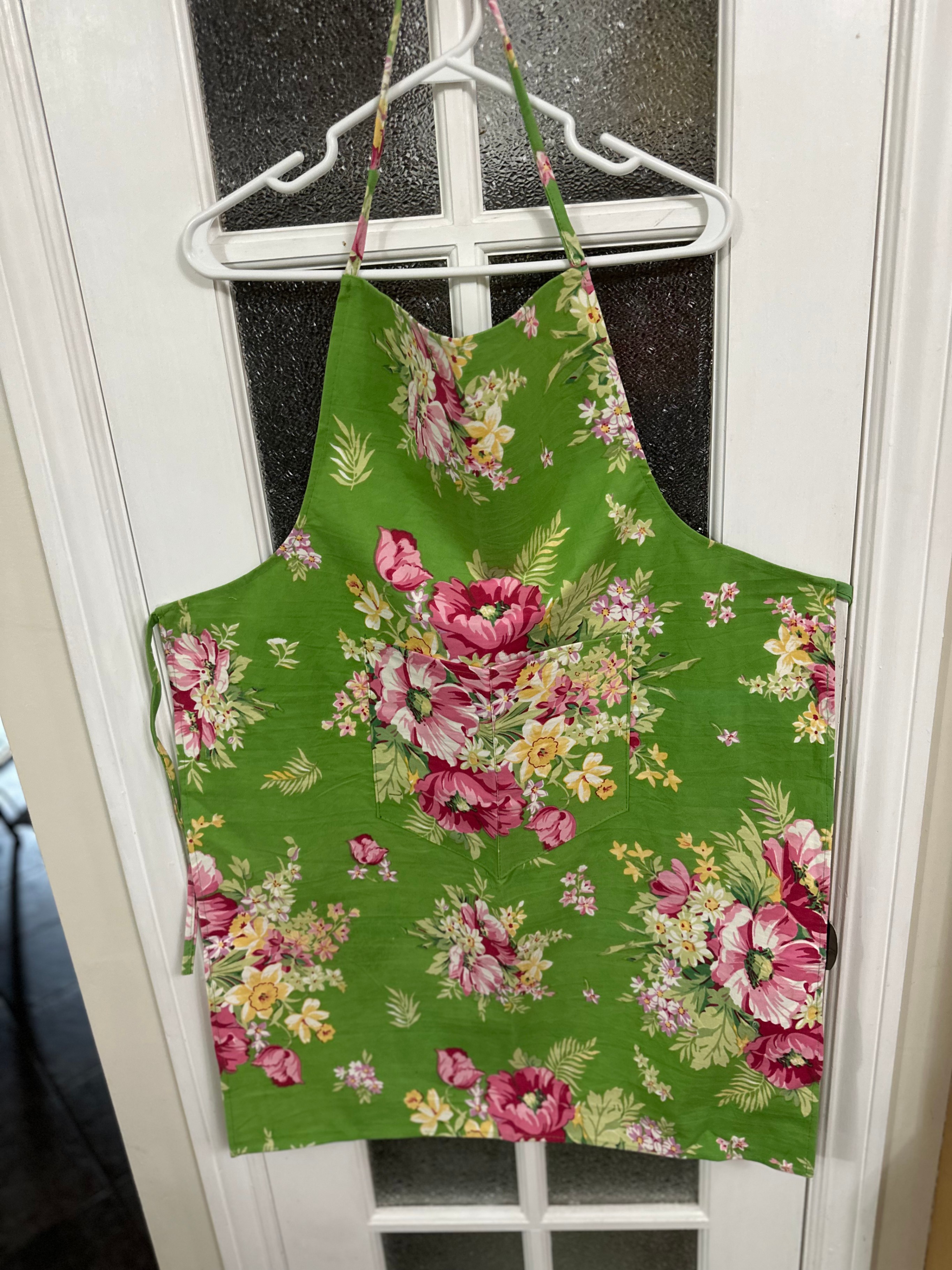 Brand New Premium Cotton Floral Cooking Aprons • 2 Colours - photo 4