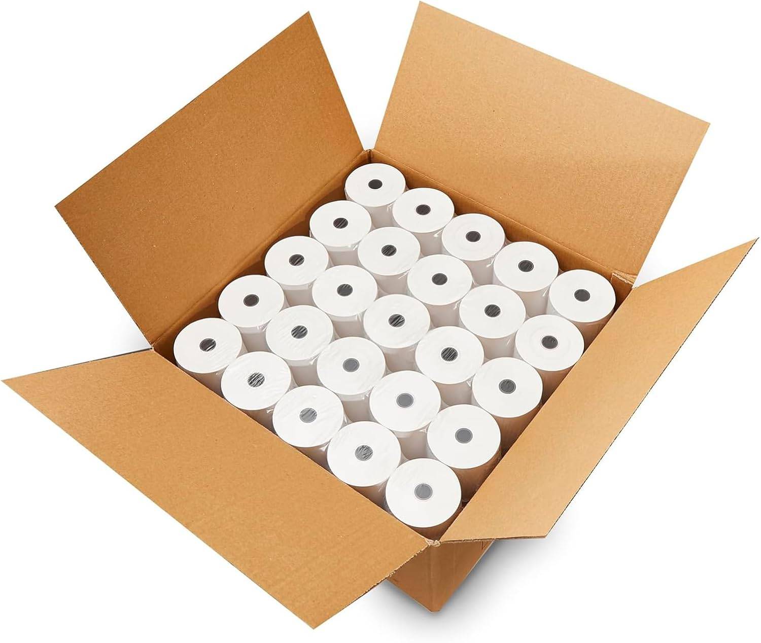 Thermal Receipt Paper Rolls, 50 Rolls 3 1/8" x 180' - photo 4