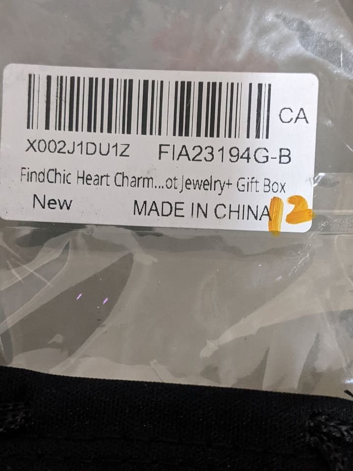 FindChic Personalized Cute Heart Charm Bracelets, letter B, New - photo 5