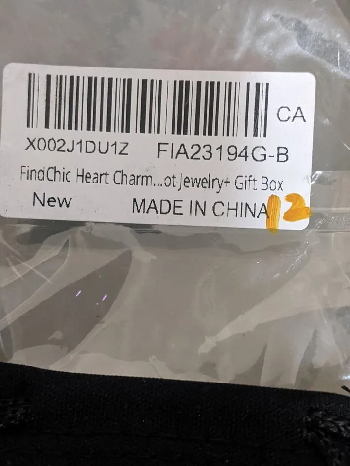 FindChic Personalized Cute Heart Charm Bracelets, letter B, New - photo 5