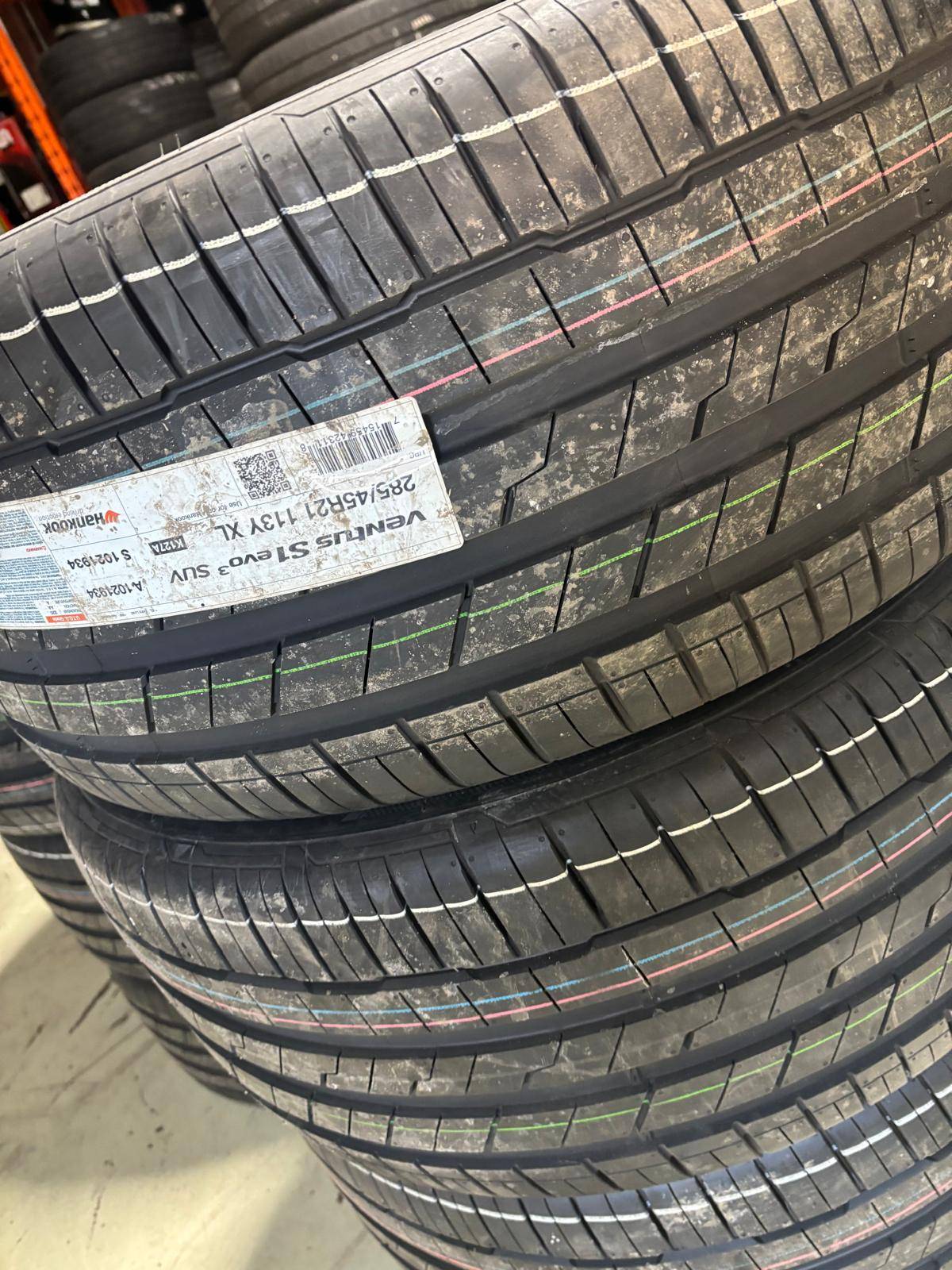 NEW 285/45/R21 Hankook Ventus–BMW X7/Q8/Q7/Range Rover/GL/GLS - photo 2
