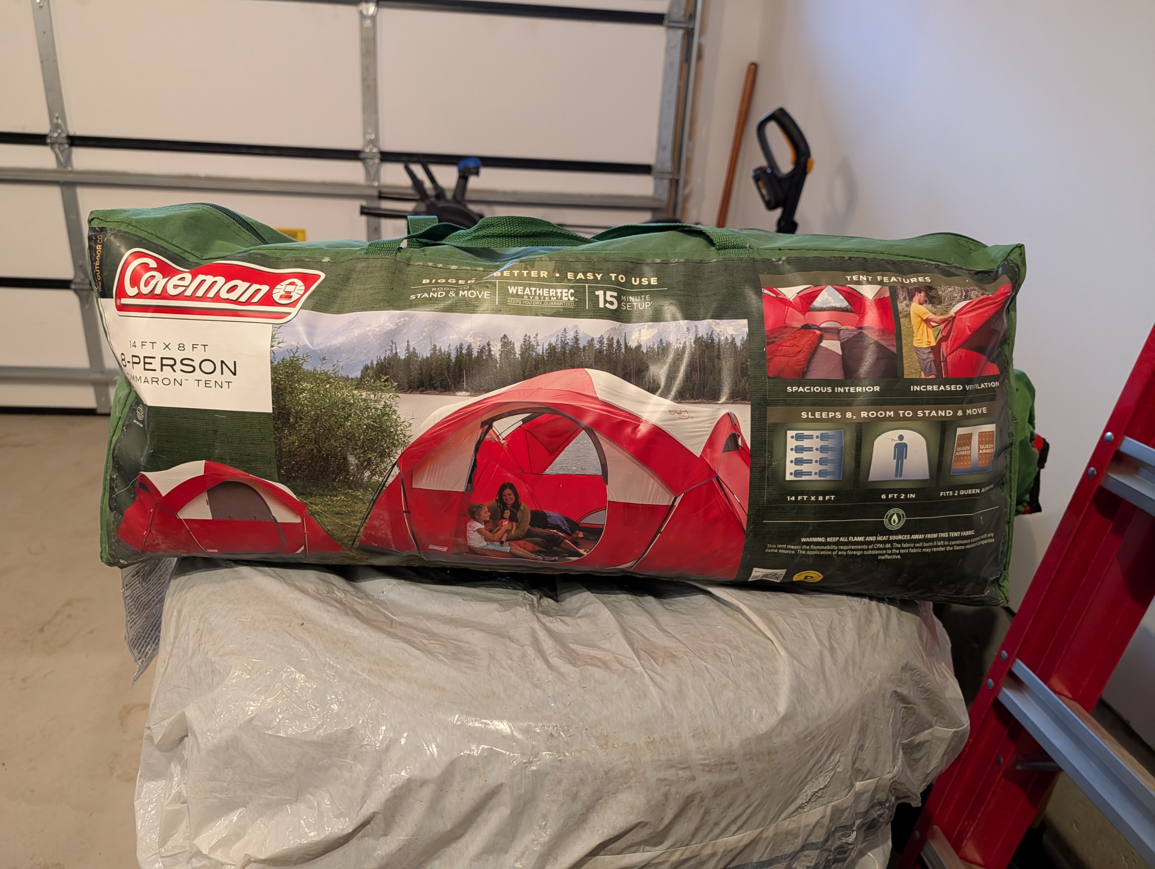Coleman 8-Person 14' x 8' Camping Tent – New