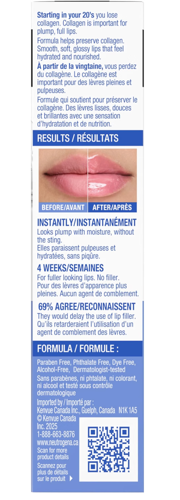 Brand New Neutrogena Collagen Bank Lip Plumping Treatment - photo 5