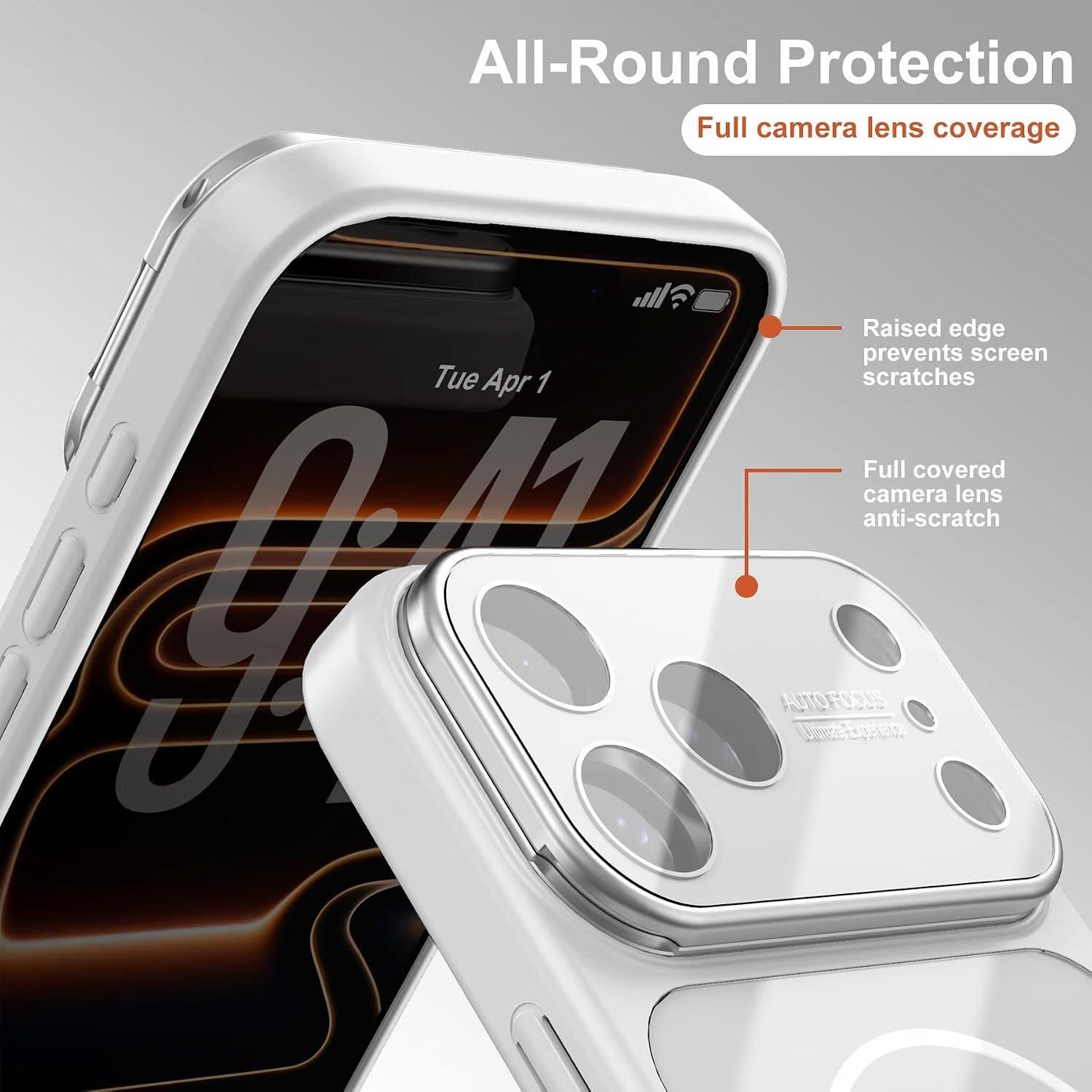 iPhone 17 Pro Max Case W/Stand, 0-180° Camera Kickstand, MagSafe - photo 4