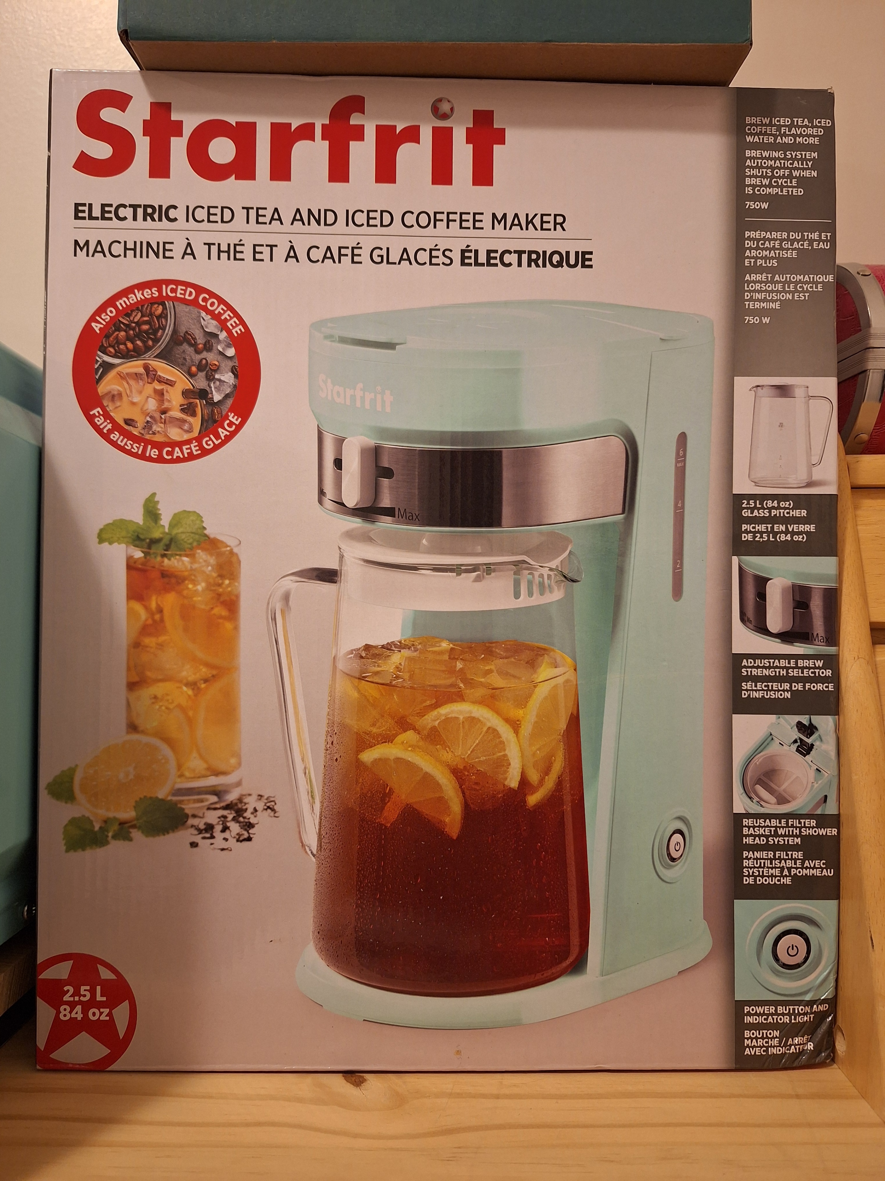 Brand New Starfrit Electric Ice Coffee Maker