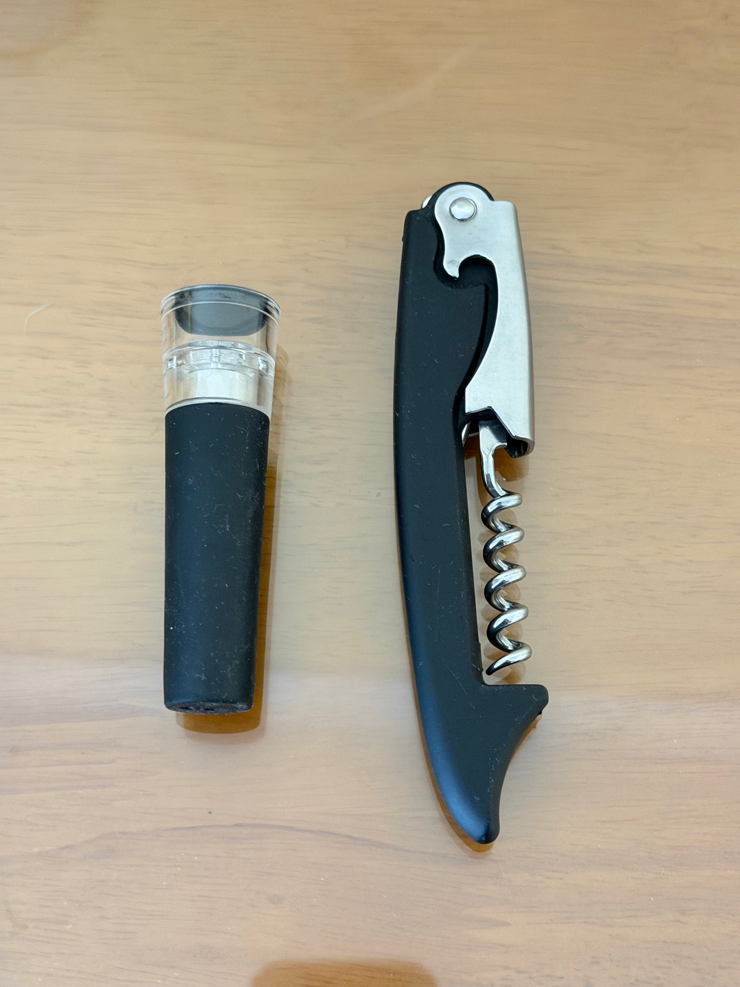 Wine Opener & Wine Stopper Set – 2 Pieces - photo 2