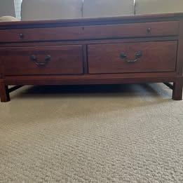 Bob Timberlake Lexington Glass Top Coffee Table