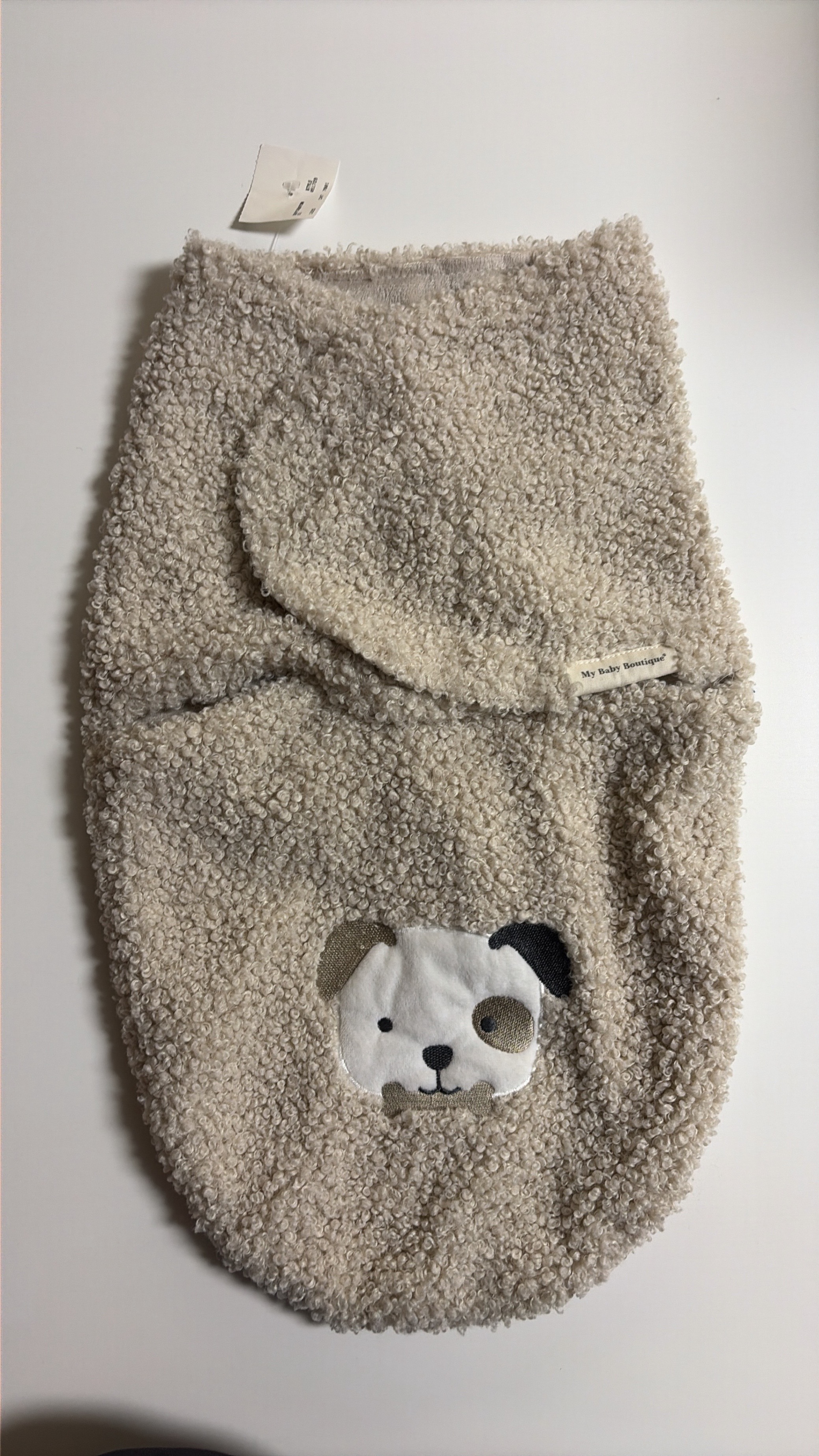 Brand NEW My Baby Boutique Sherpa Swaddle Wrap