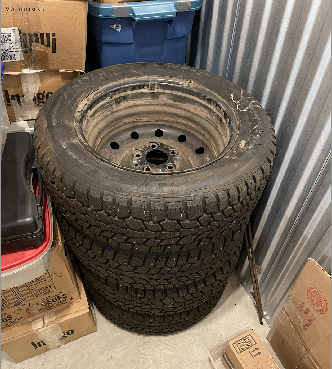 Studded Winter Tires