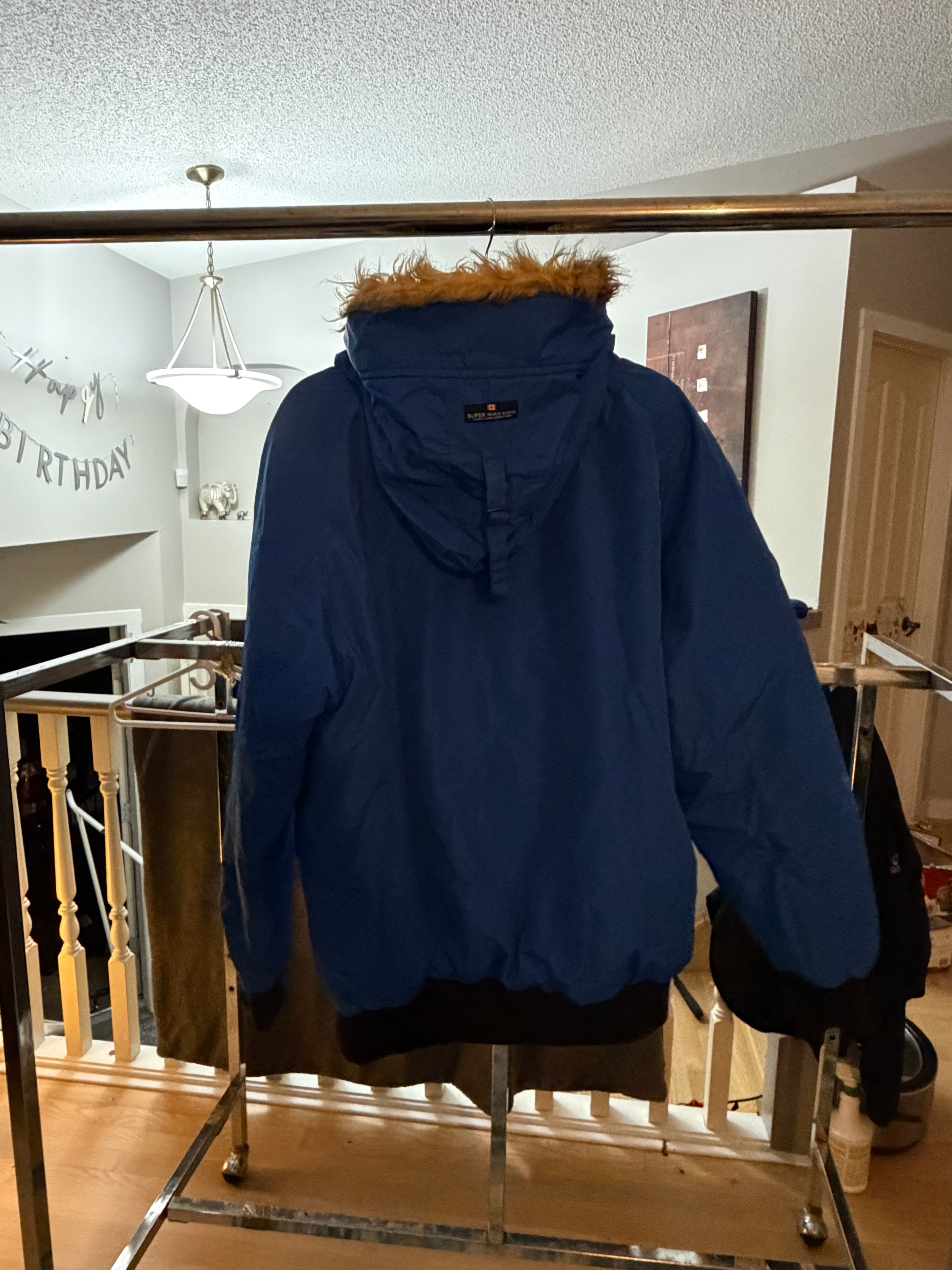 Canada Weathergear Super Triple Goose Parka Blue XL - photo 4