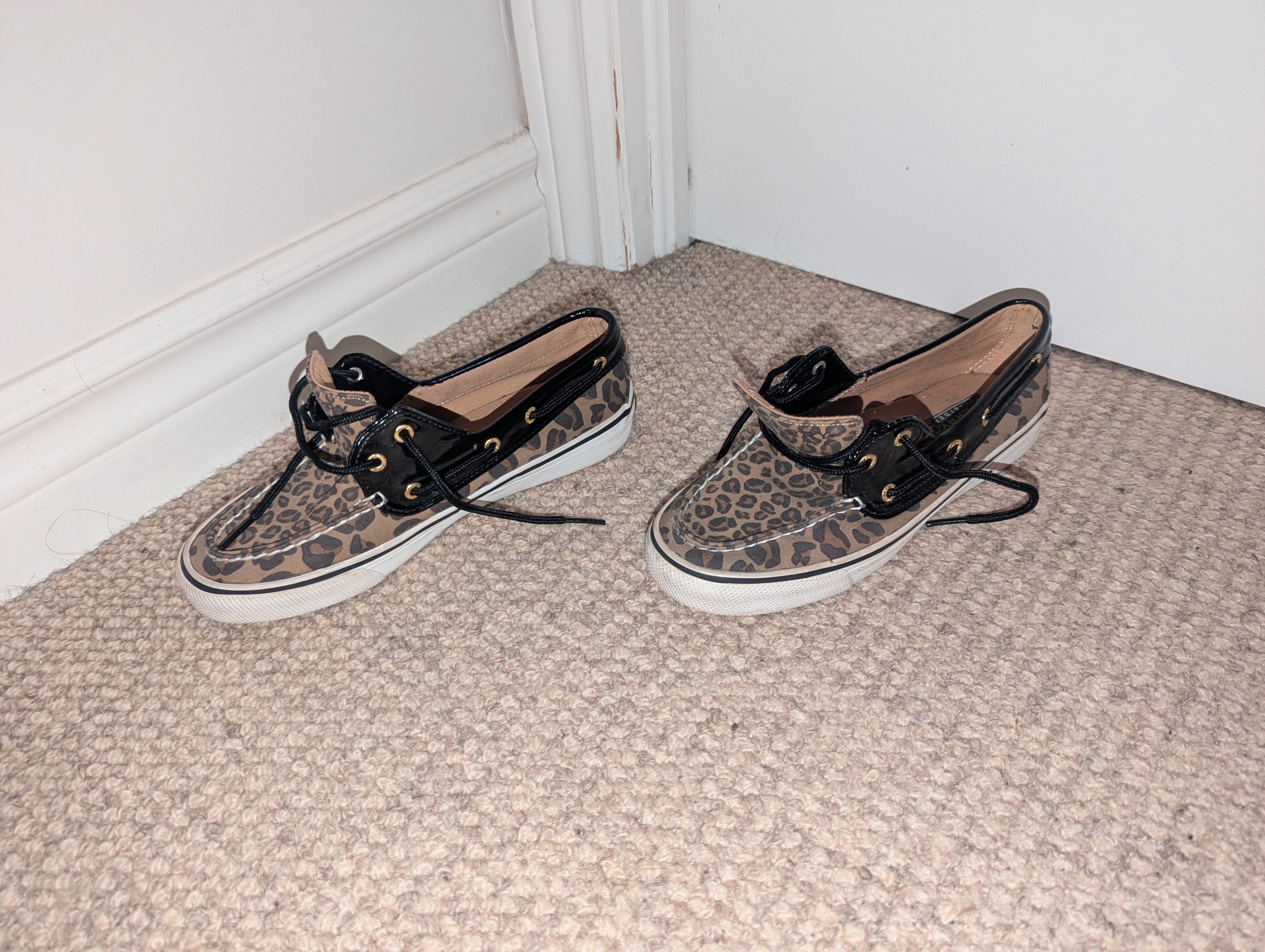 Sperry Top-Sider Leopard Boat Shoes, Women's 6.5M - photo 2