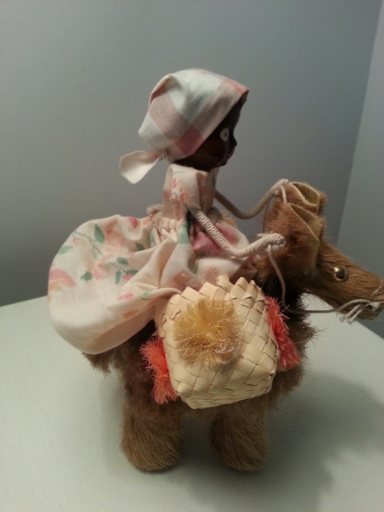 Girl on a Donkey - photo 2