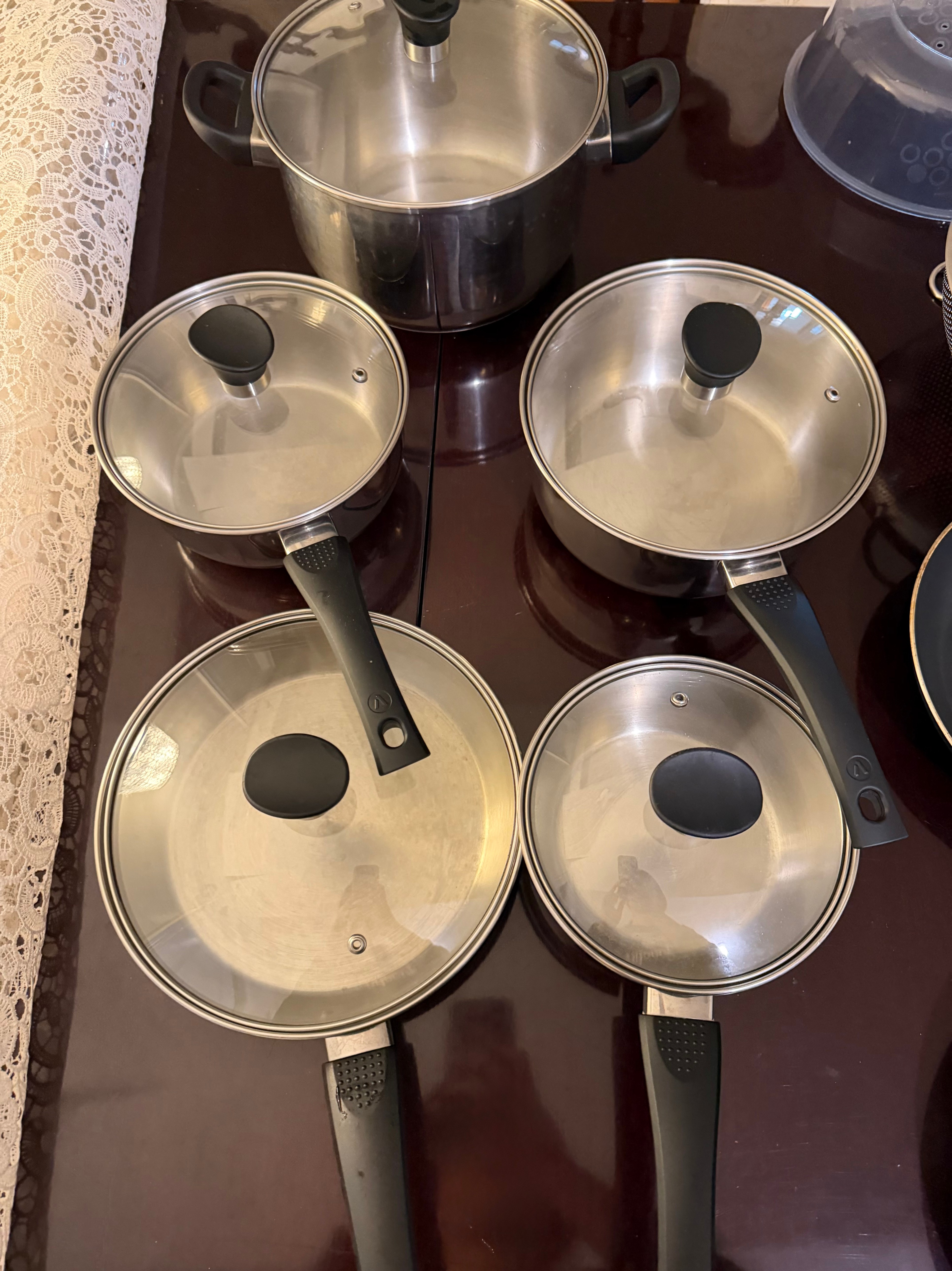 Vida by PADERNO Stainless Steel Cookware Set – 10 Pieces