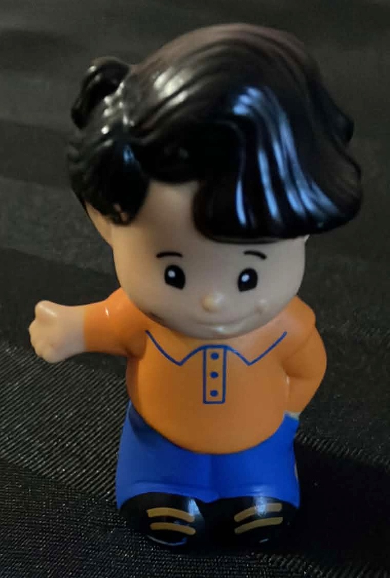 2012 Little People Koby Figure In Orange Shirt
