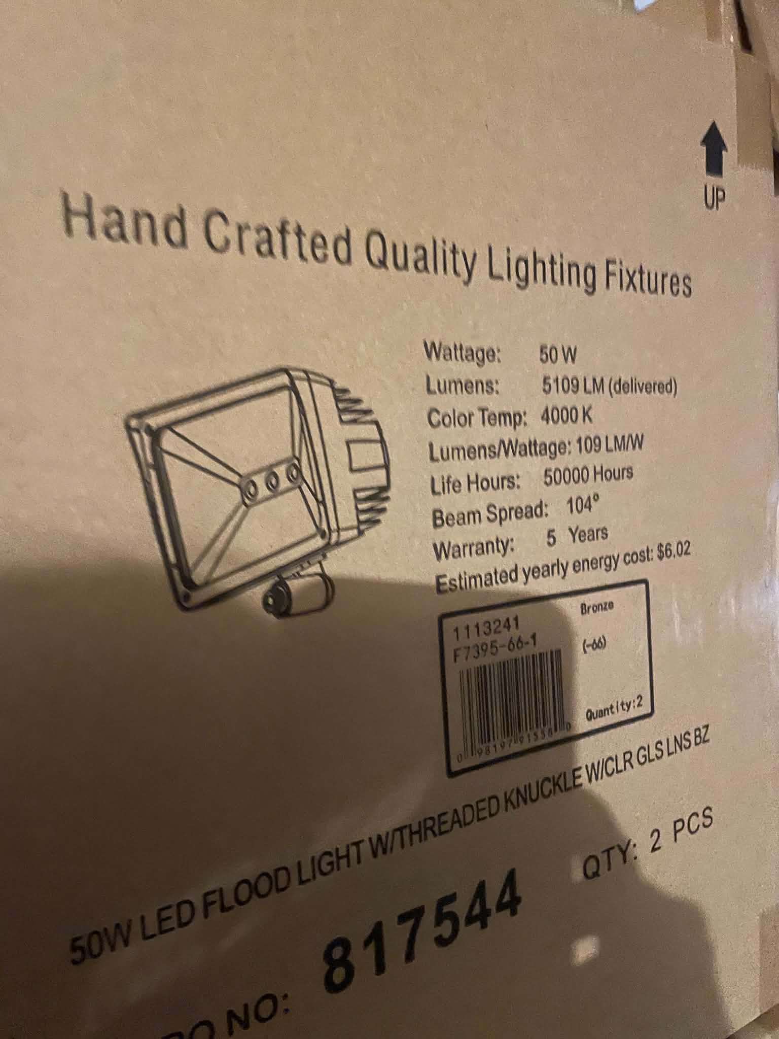 New Outdoor Security Flood Light