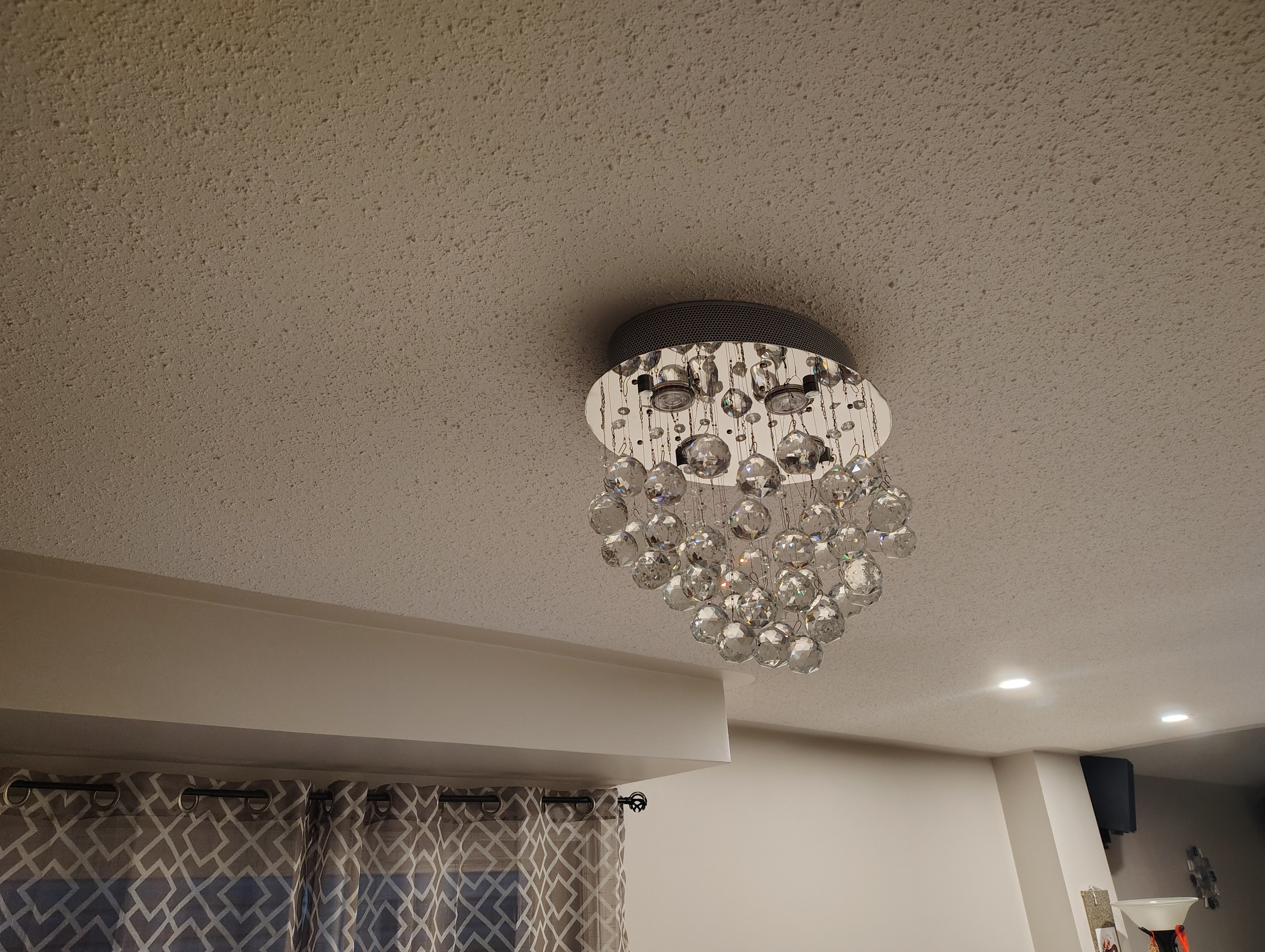 MINT Oval Crystal Flushmount 16" x 12" with Bulbs - photo 3