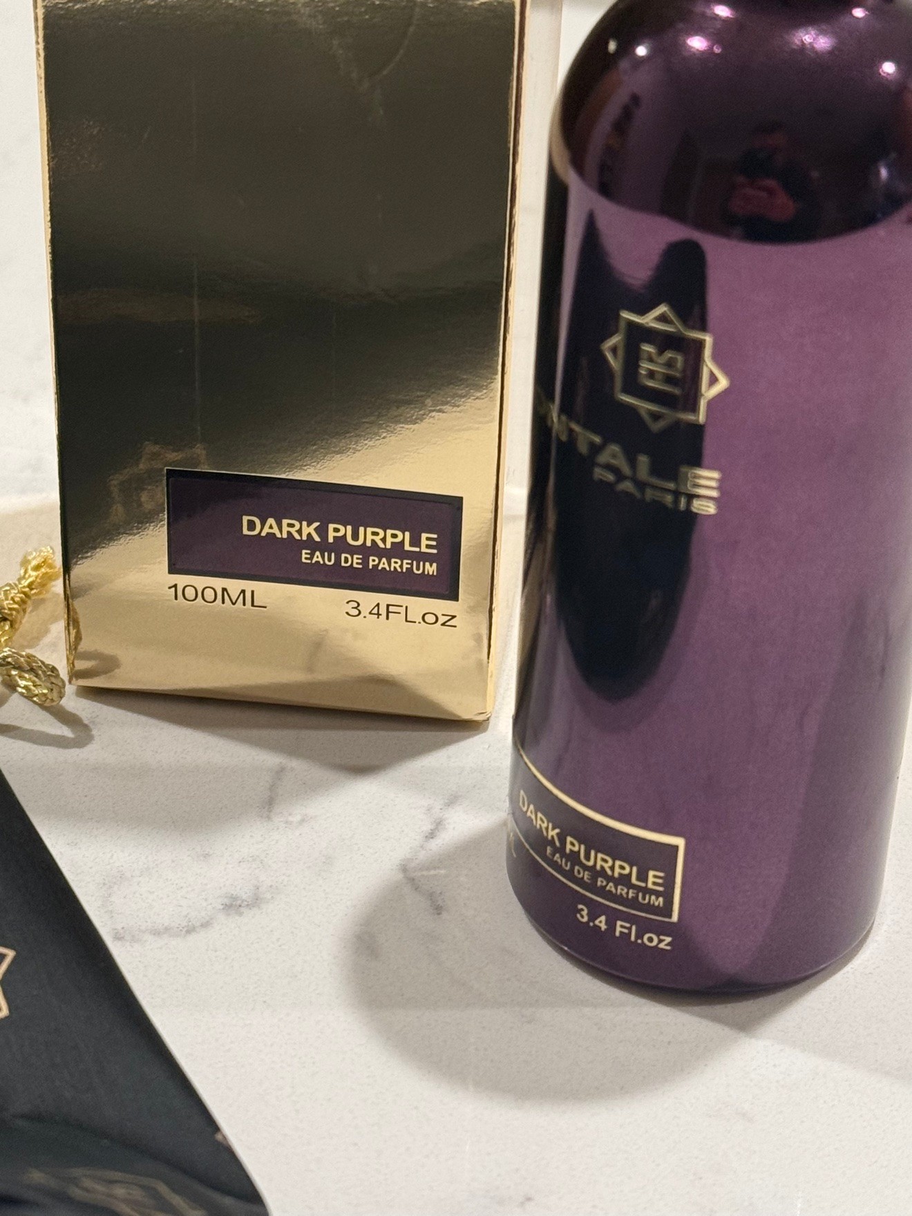 Montale Paris Dark Purple Eau de Parfum 100ml – ~50% Full