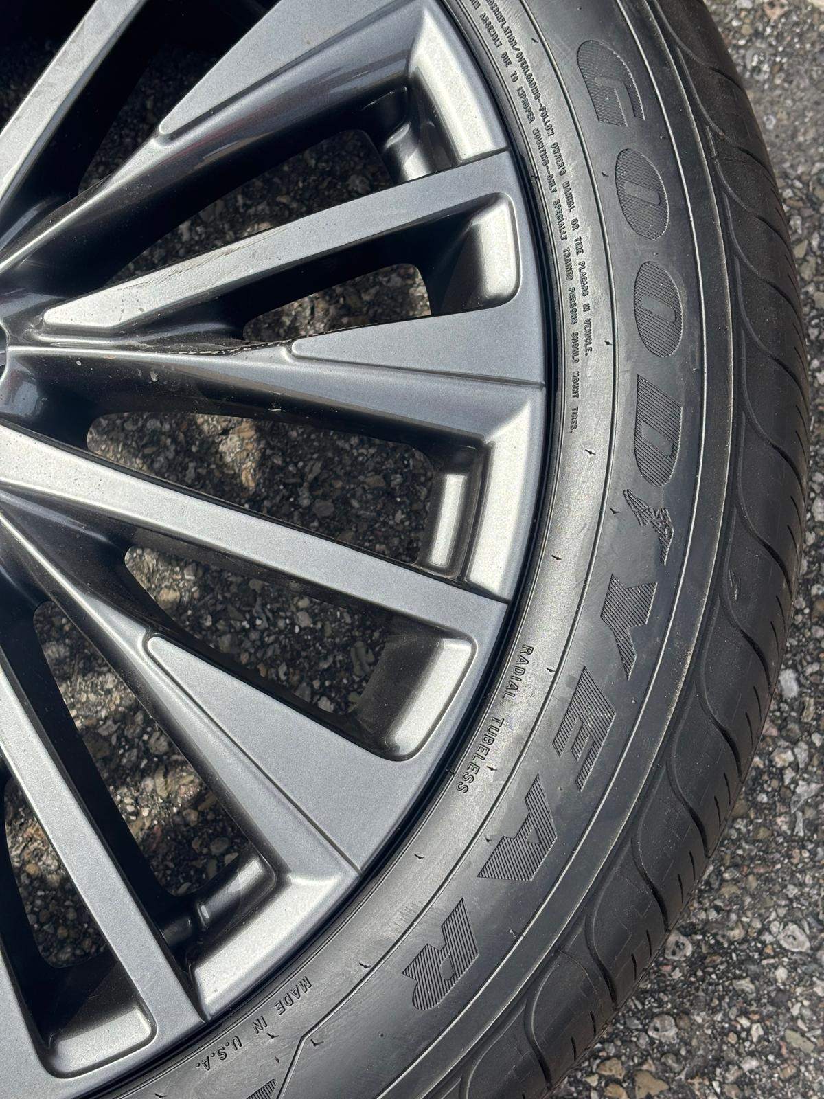 NEW OEM 21”Lexus RX rims (5x114)+235/50/R21 Goodyear A/S+TPMS - photo 2