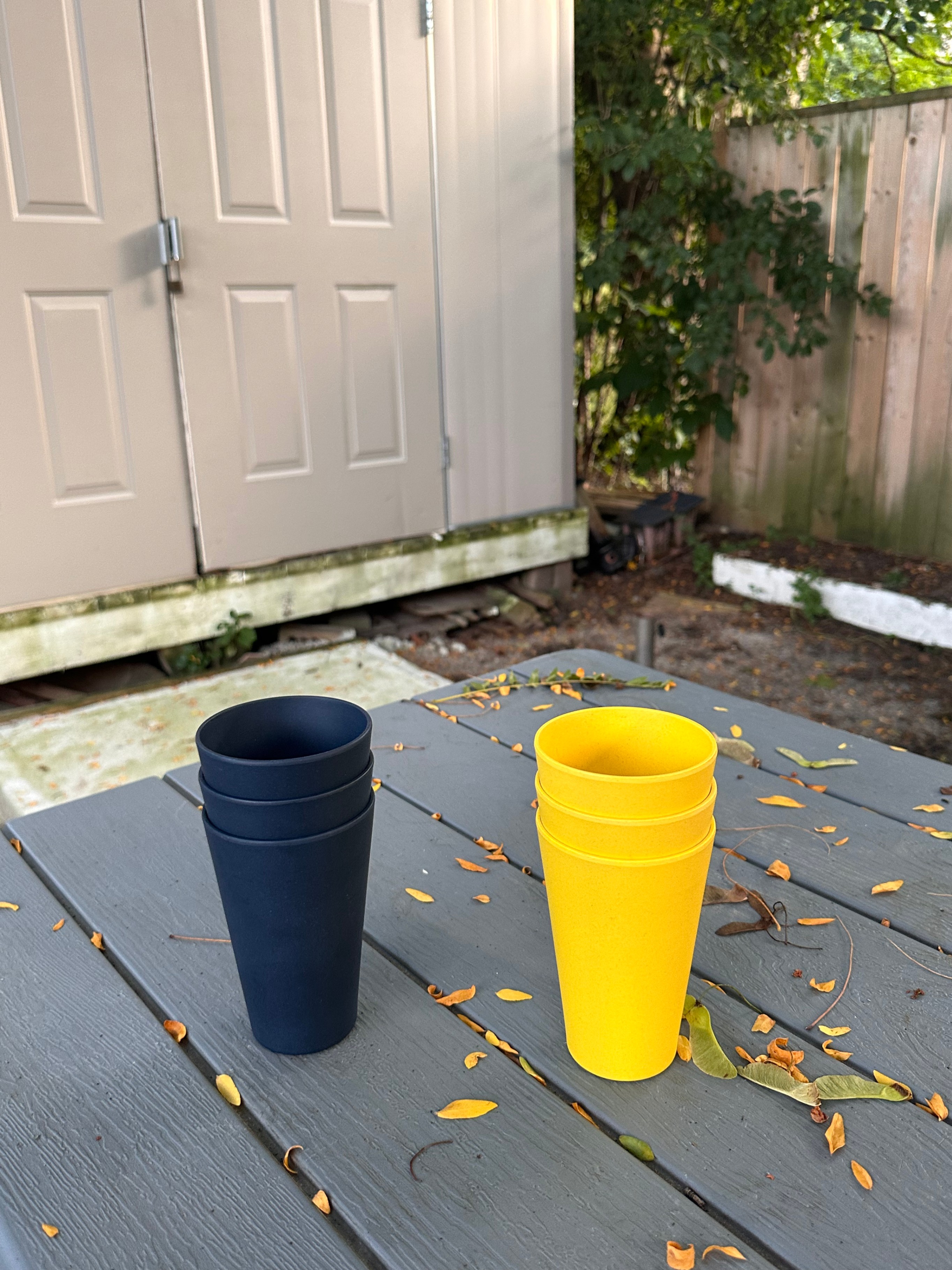Brand new - Set of 6 Reusable Bamboo Drinking Cups - photo 4