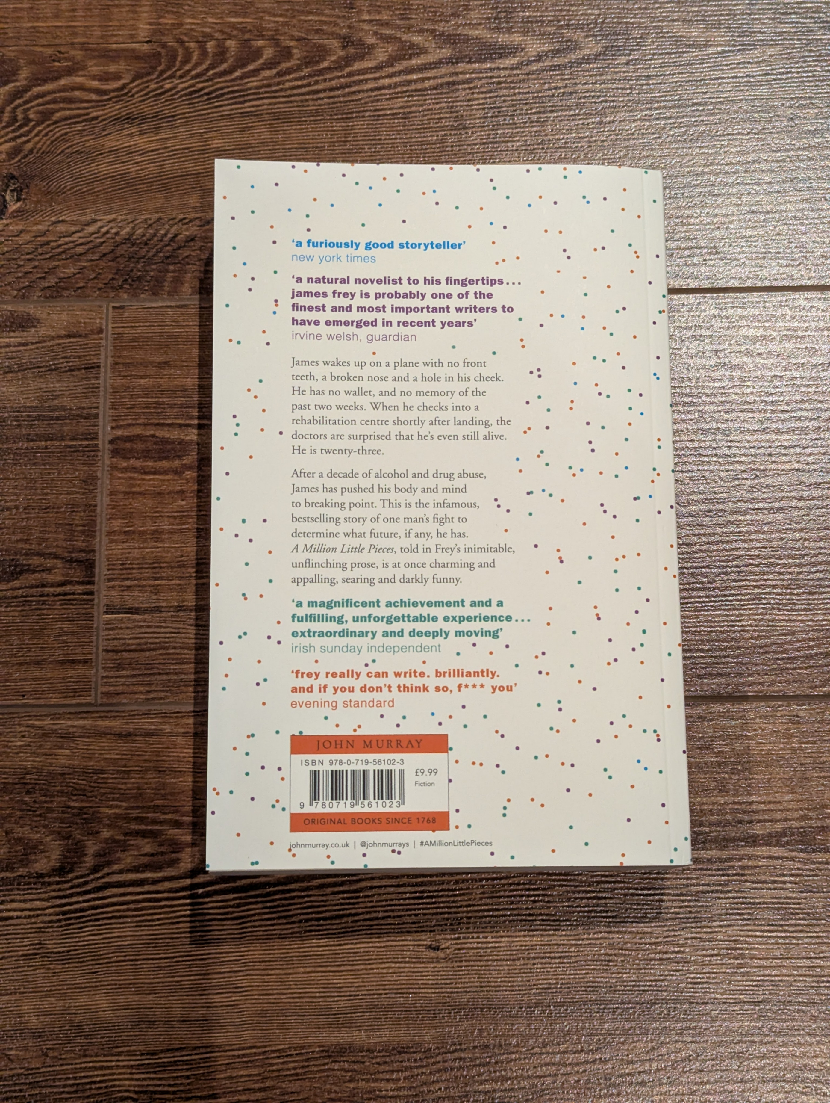 James Frey - A Million Little Pieces - photo 3