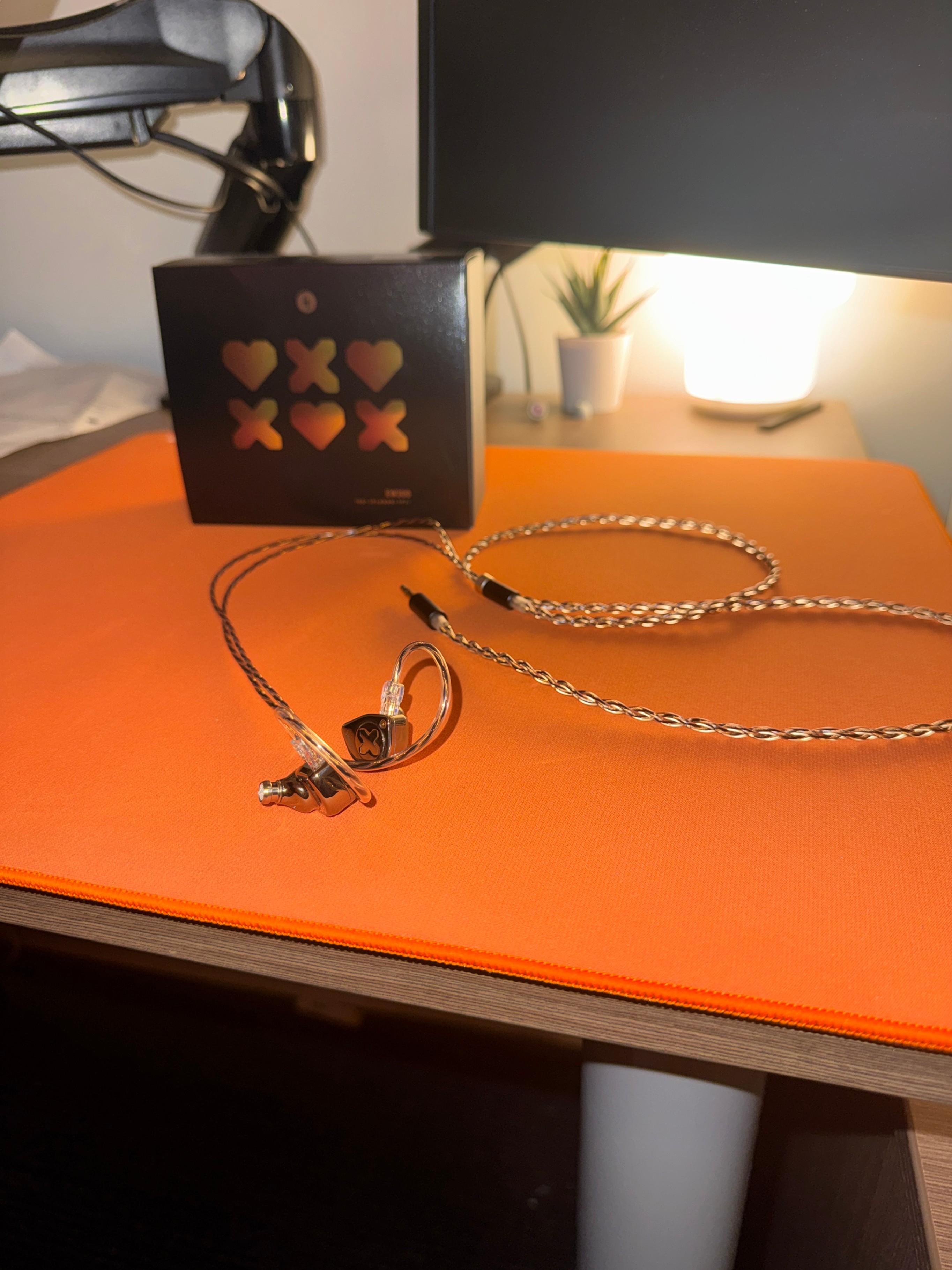 SIMGOT EW300 Silver IEMs – Like New, Complete with Box - photo 3