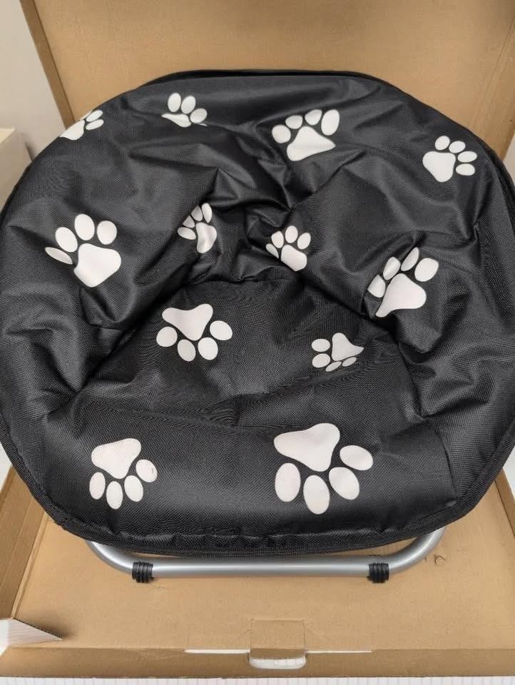 Elevated Round Pet Bed, Papasan Style for Small Dogs (New) - photo 3