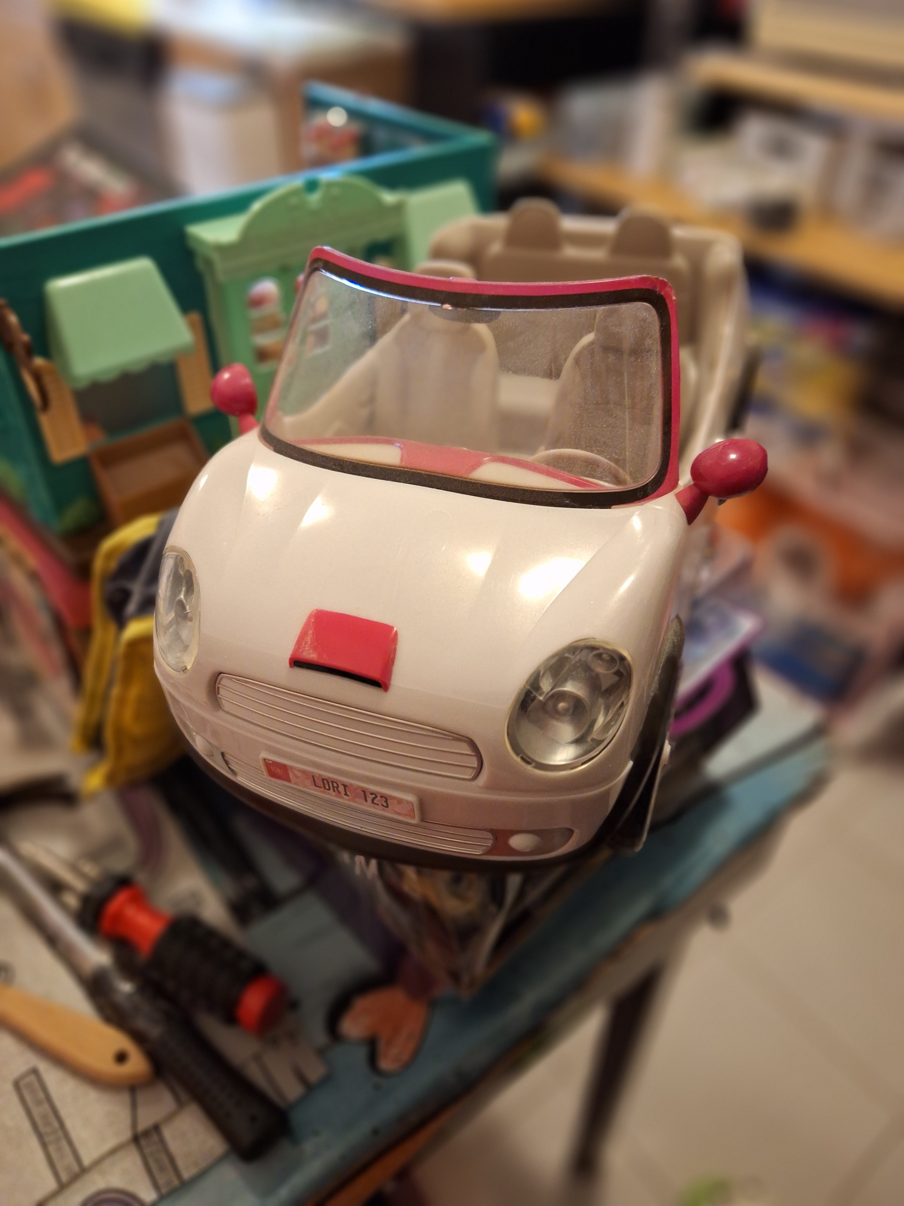 Lori By Battat Car FM Radio Convertible - photo 2