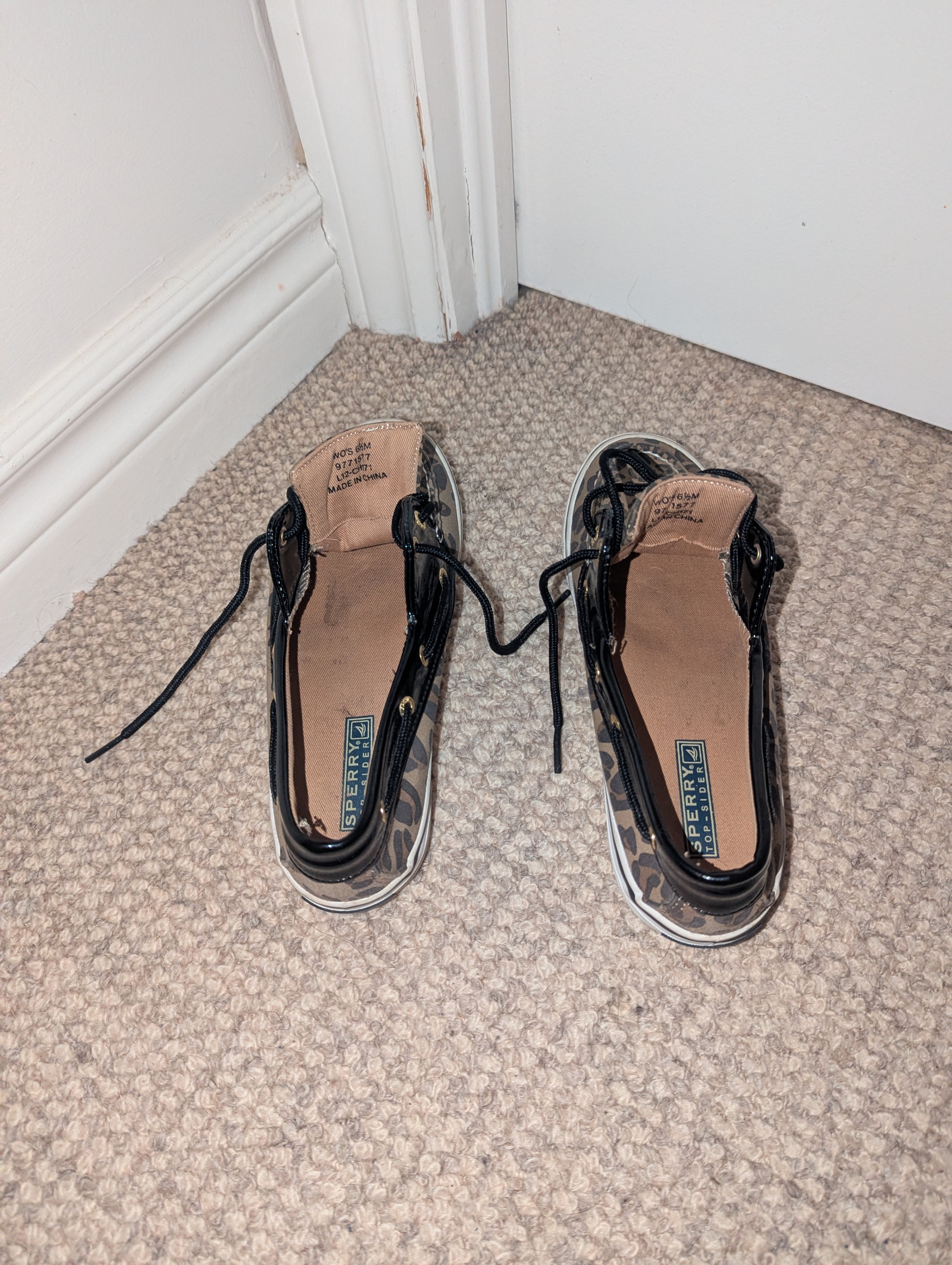 Sperry Top-Sider Leopard Boat Shoes, Women's 6.5M - photo 4