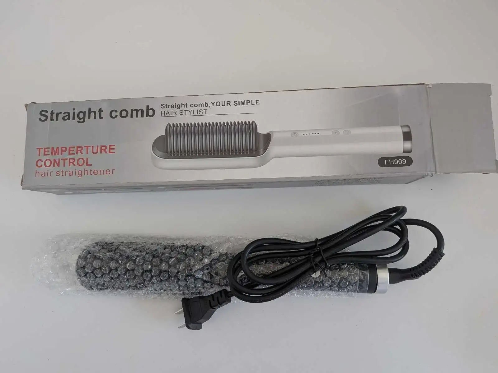 FH909 Hair Straightening Comb - photo 3