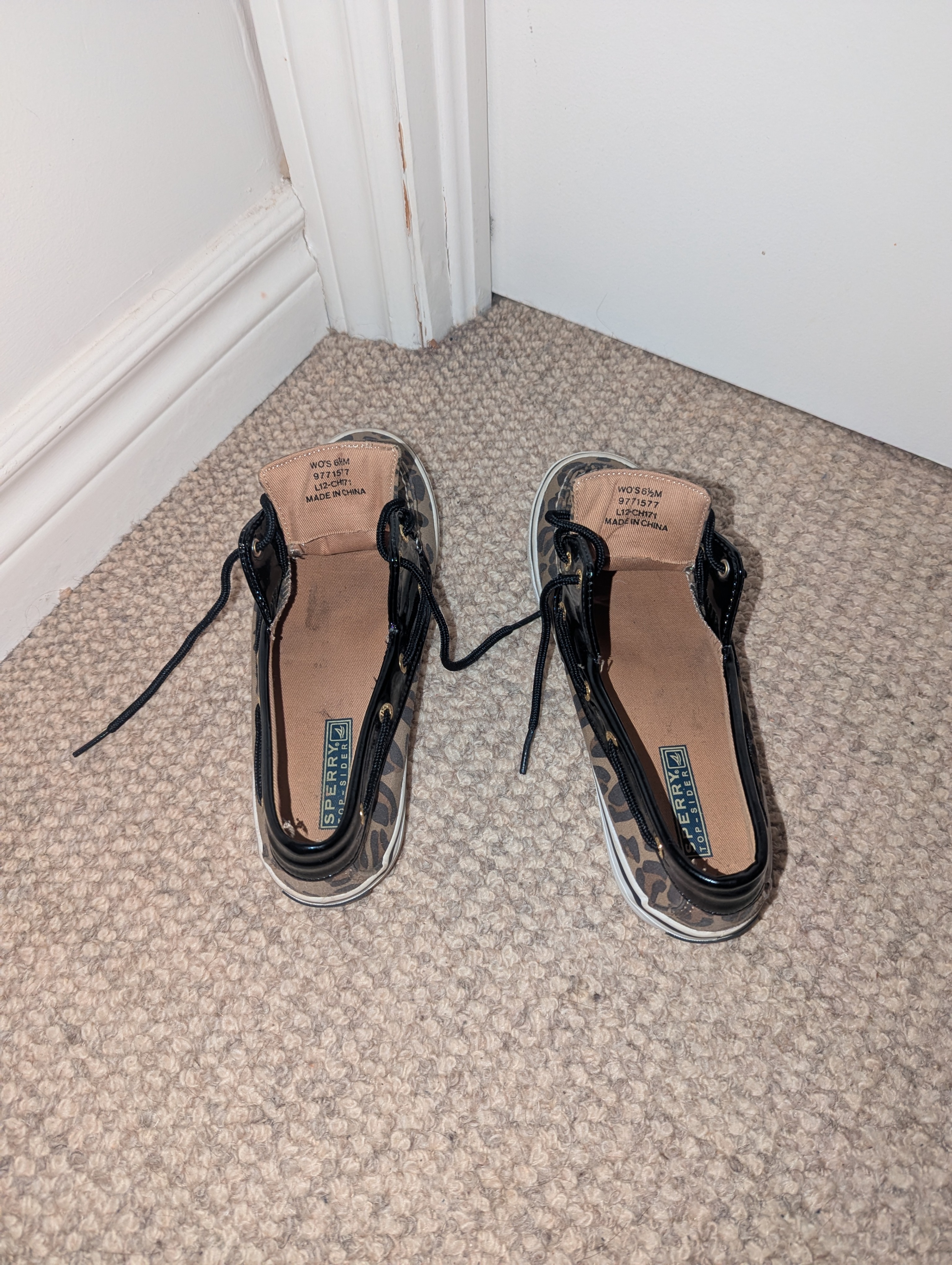 Sperry Top-Sider Leopard Boat Shoes, Women's 6.5M - photo 5