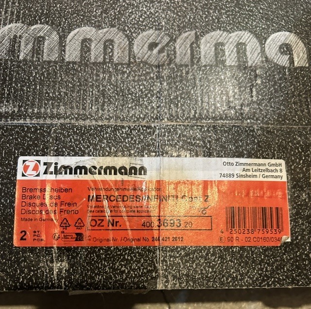 ZIMMERMANN 400369320 Rotors(2)-Front - photo 2