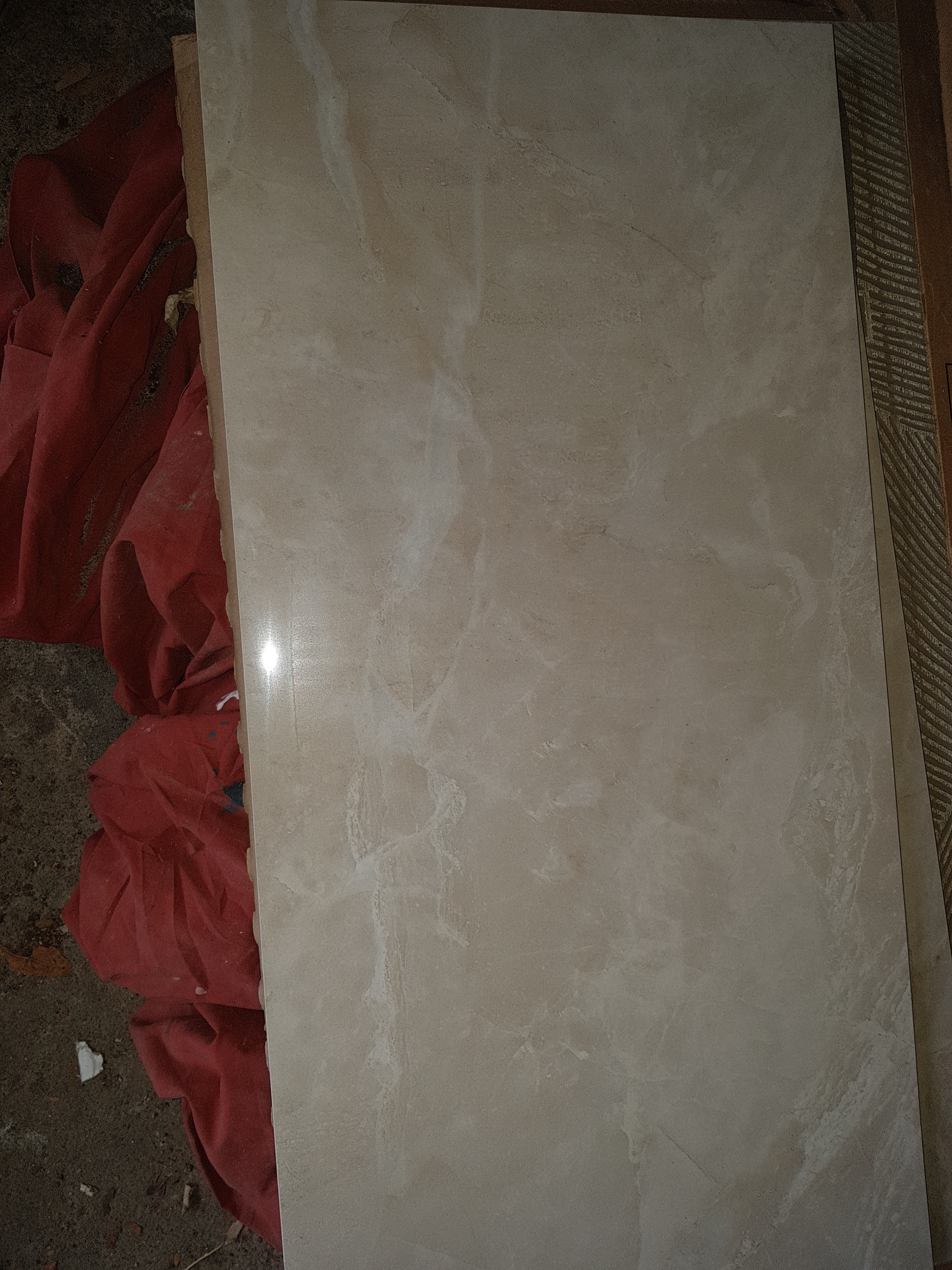 Porcelain tile 24”x12”