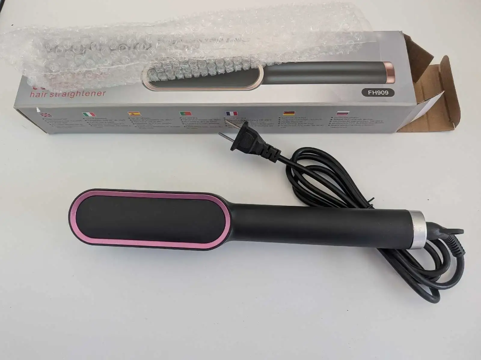 FH909 Hair Straightening Comb - photo 2