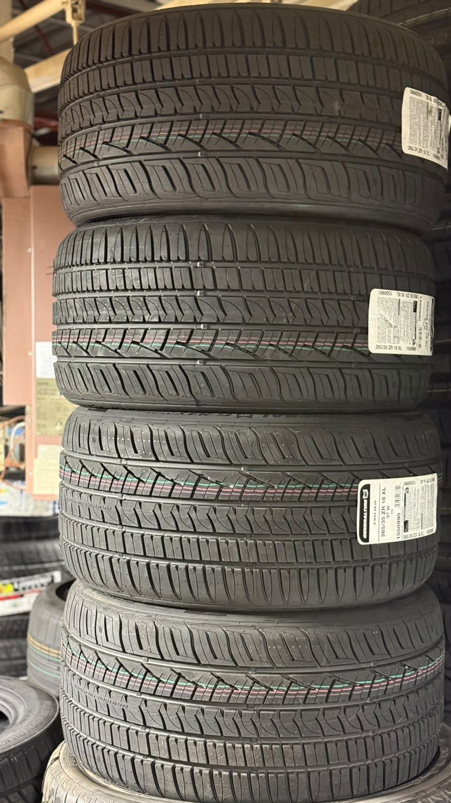 4 NEW 265/35/R18 General A/S–Impreza/Lancer/Type R/TT/BRZ - photo 4