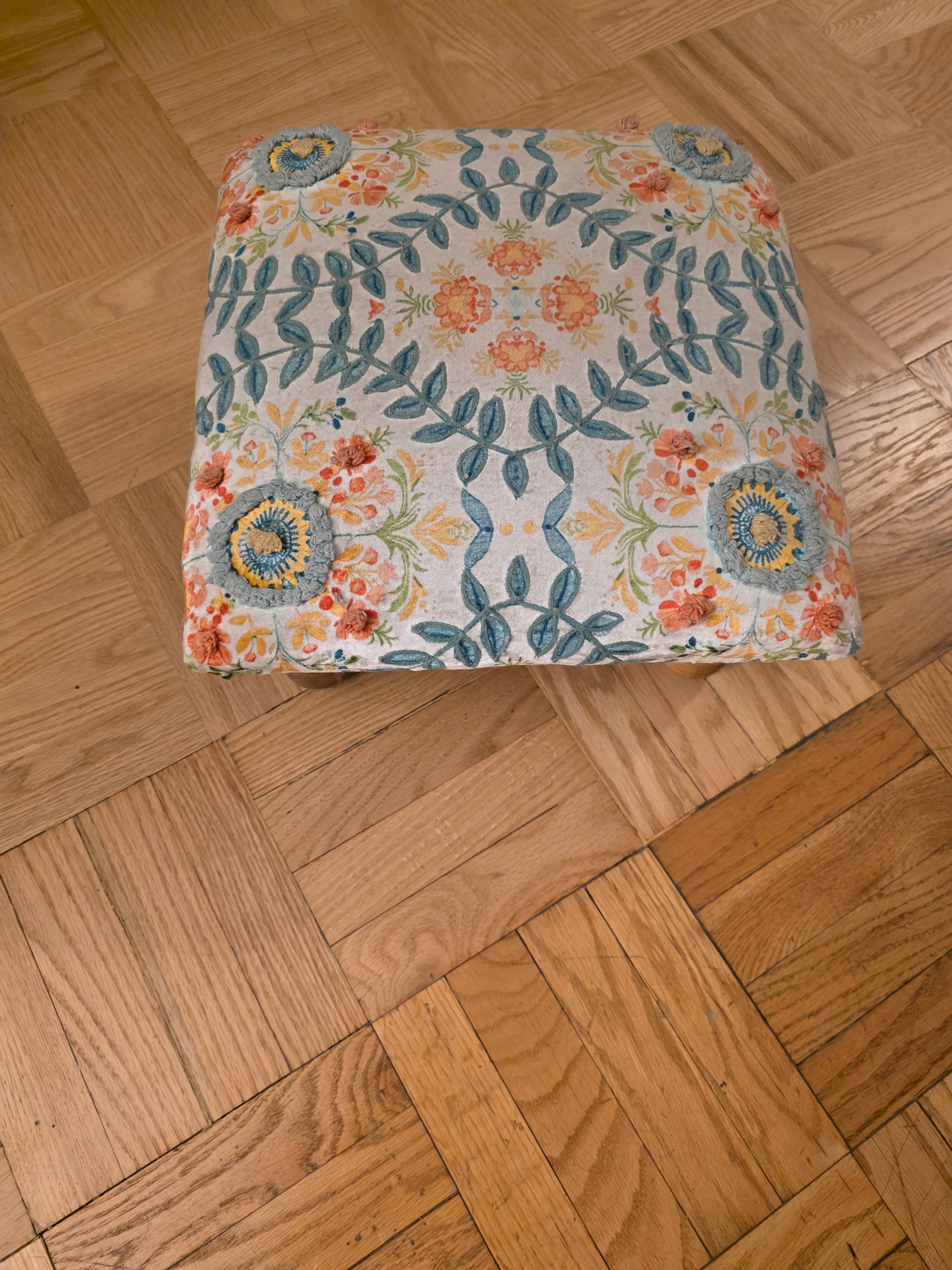 Decorative Footrest/Stool - Made in India