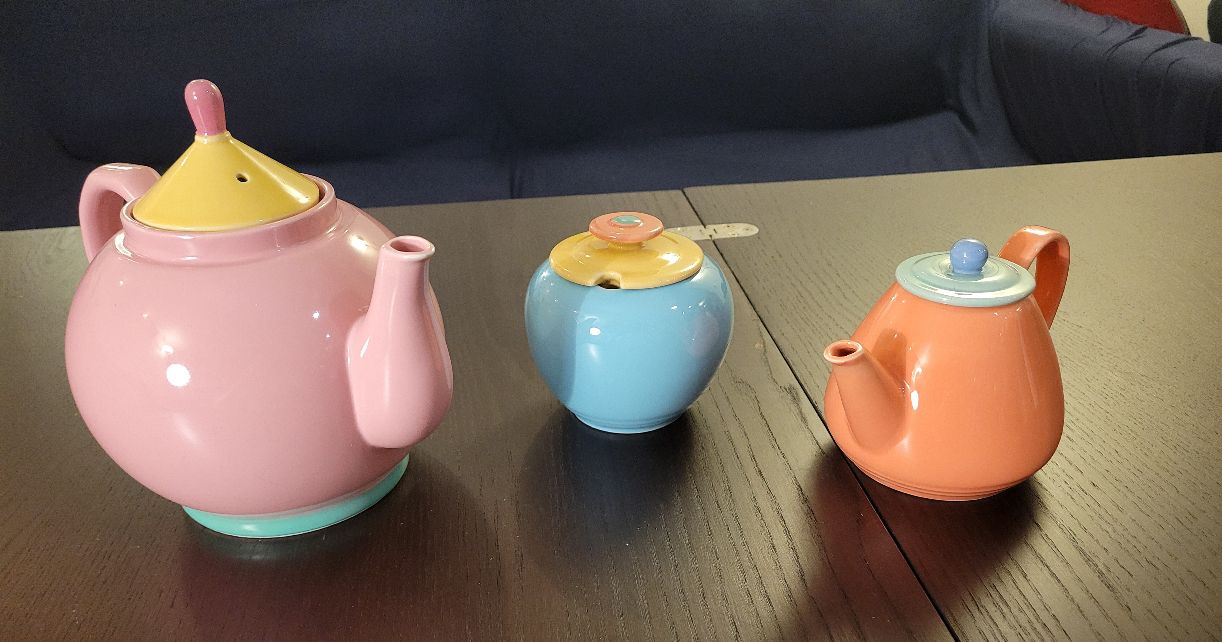 Lindt-Stymeist Colorways ceramic tea set (3 pieces)