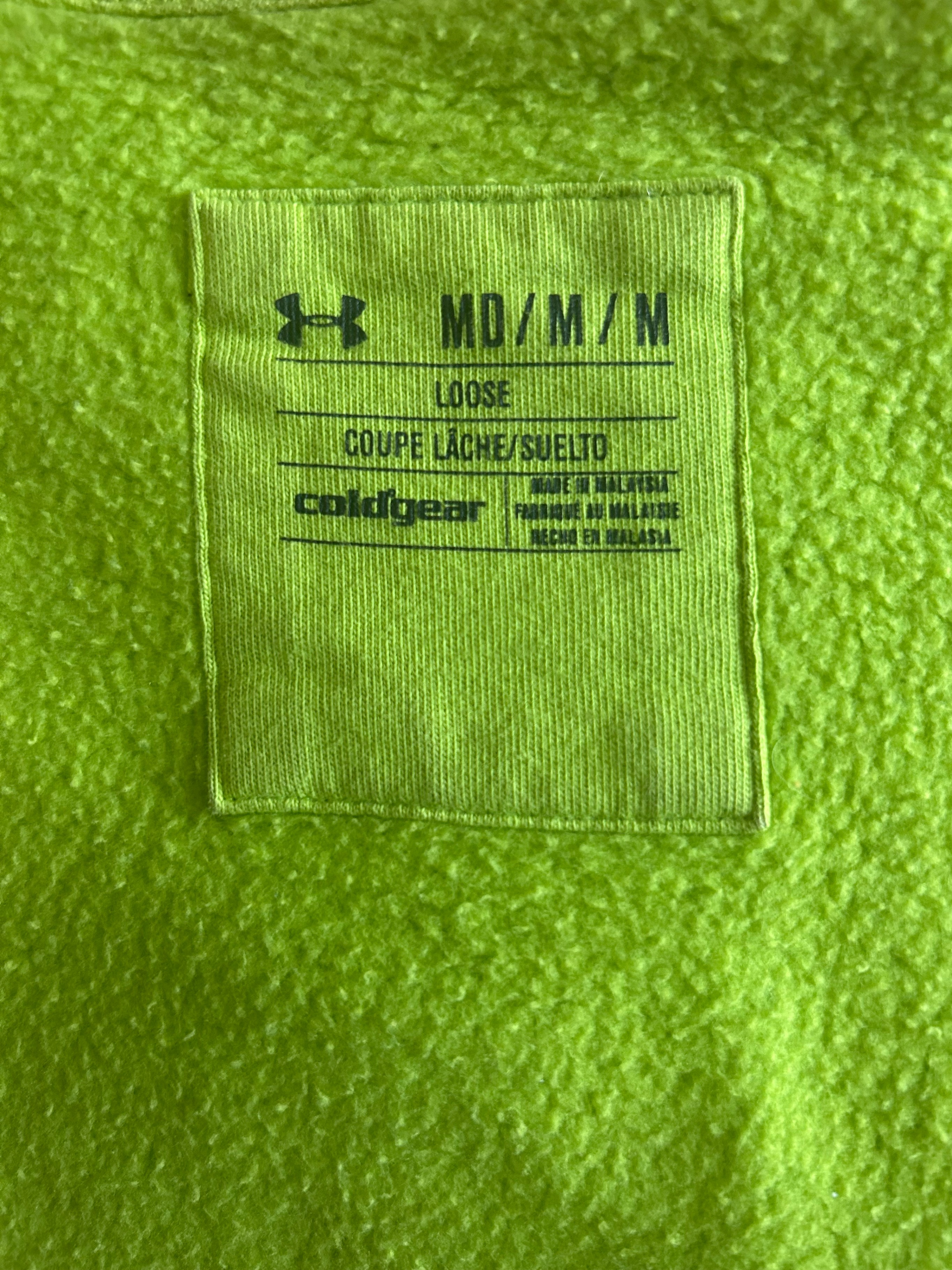 Under Armour ColdGear Lime Green Hoodie - photo 3