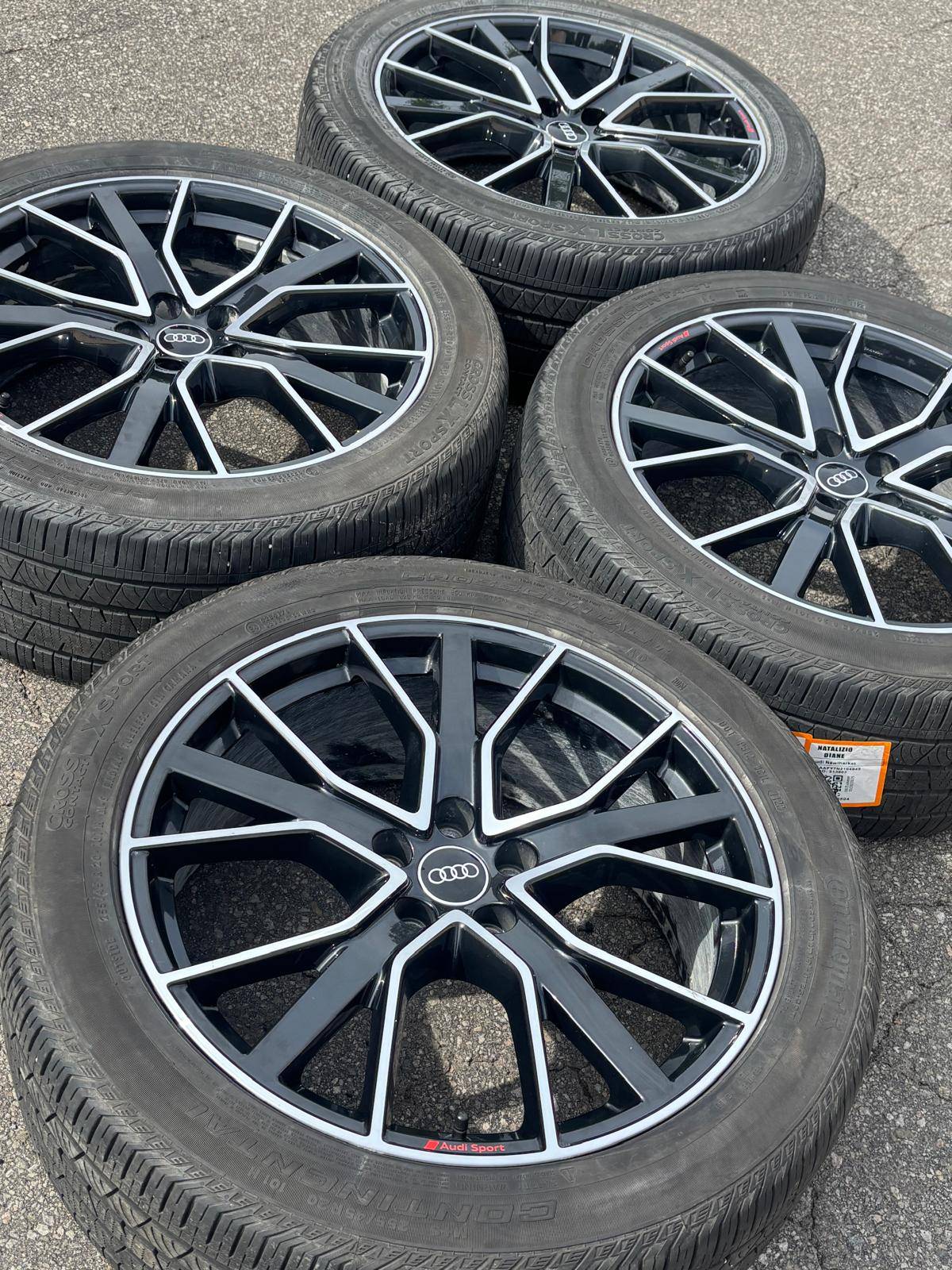 OEM 20"Audi SQ5/Q5/Q3/Q4/Tiguan(5x112)+255/45/R20 Continental AS - photo 2