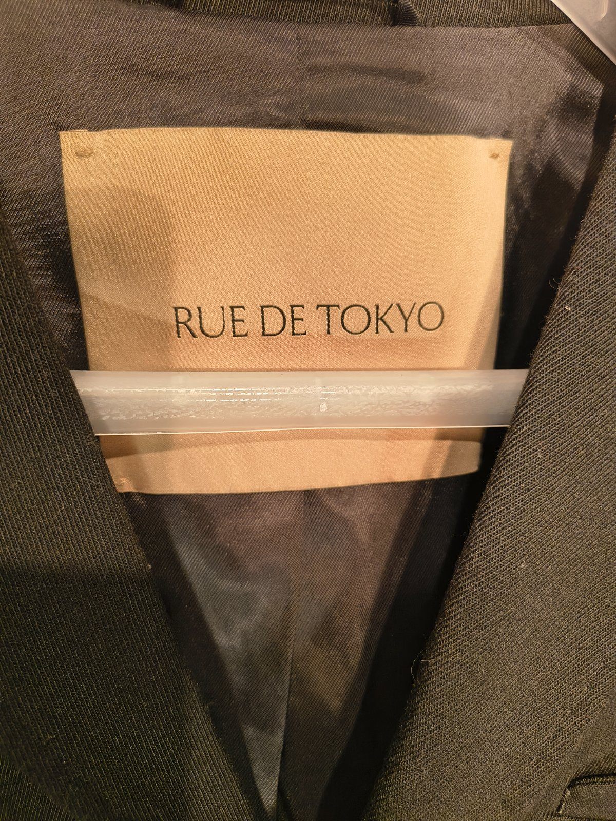 Rue de Tokyo Caspian Japan Wool Blend Black Blazer Jacket Men's - photo 3