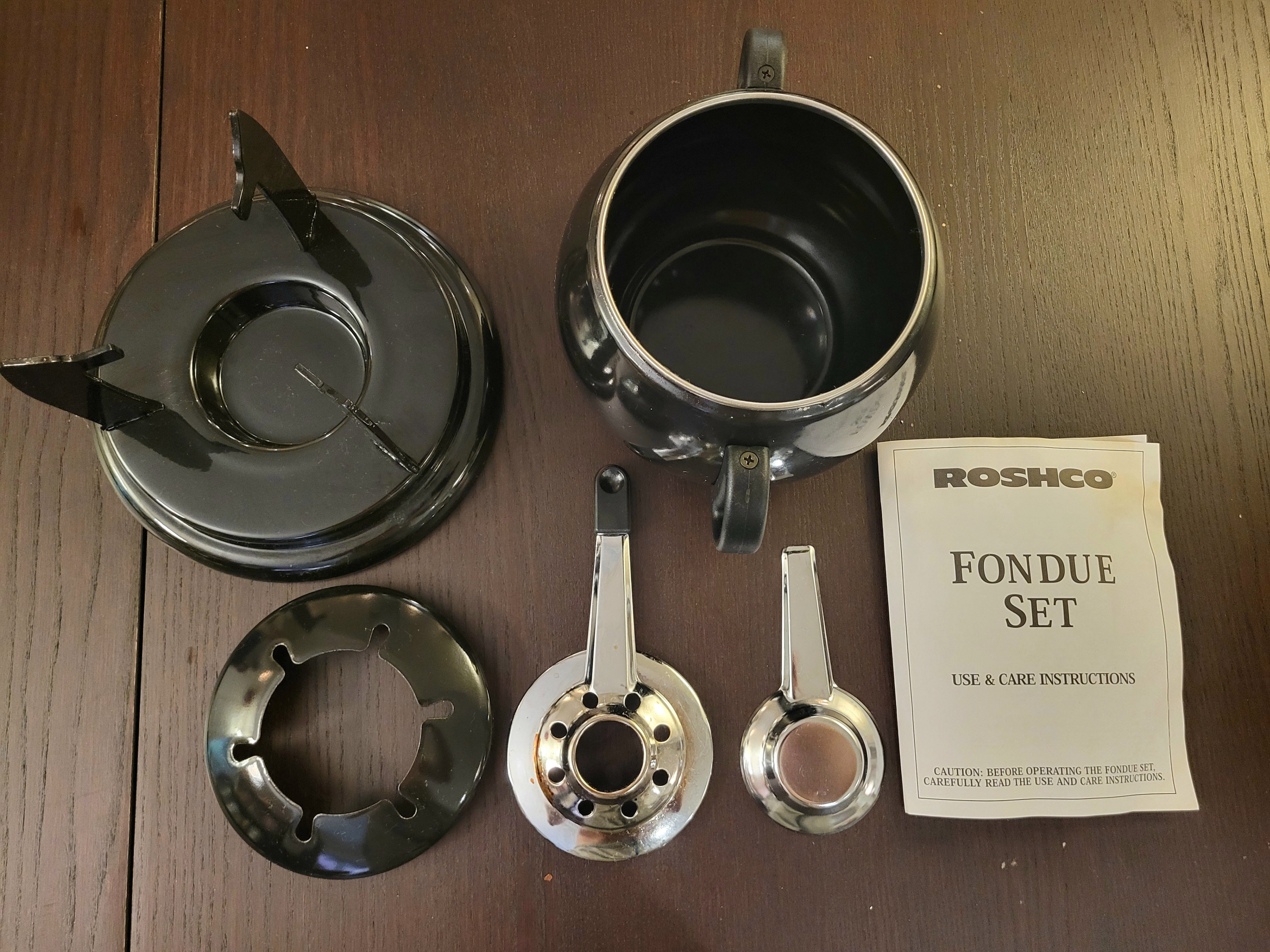 Roshco 10-Piece Fondue Set (no forks, sorry) - photo 4