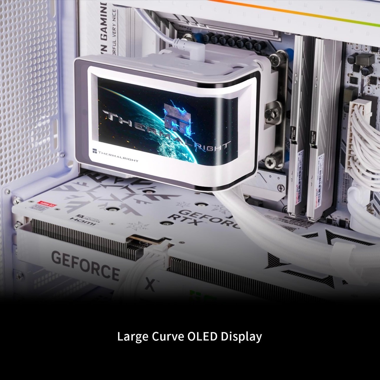 Wonder Vision 360UB ARGB CPU AIO Cooler 360mm Radiator 2400x1080 - photo 4