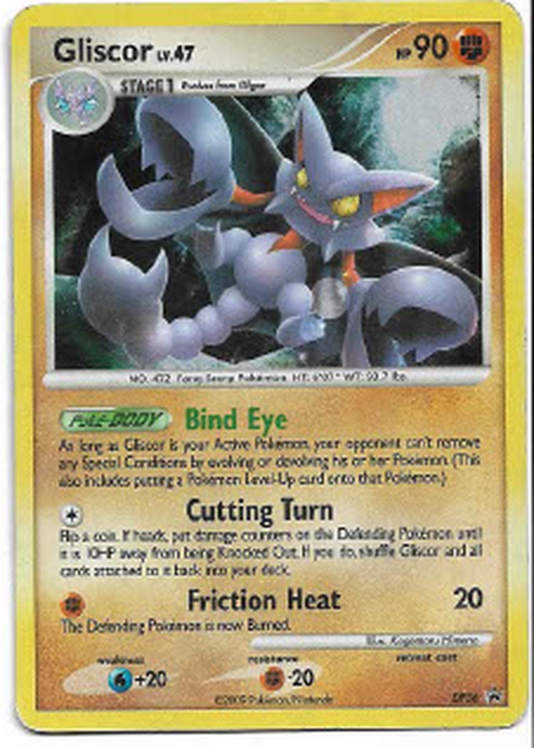 Pokemon Gliscor DP36 DP Promo Holo MP